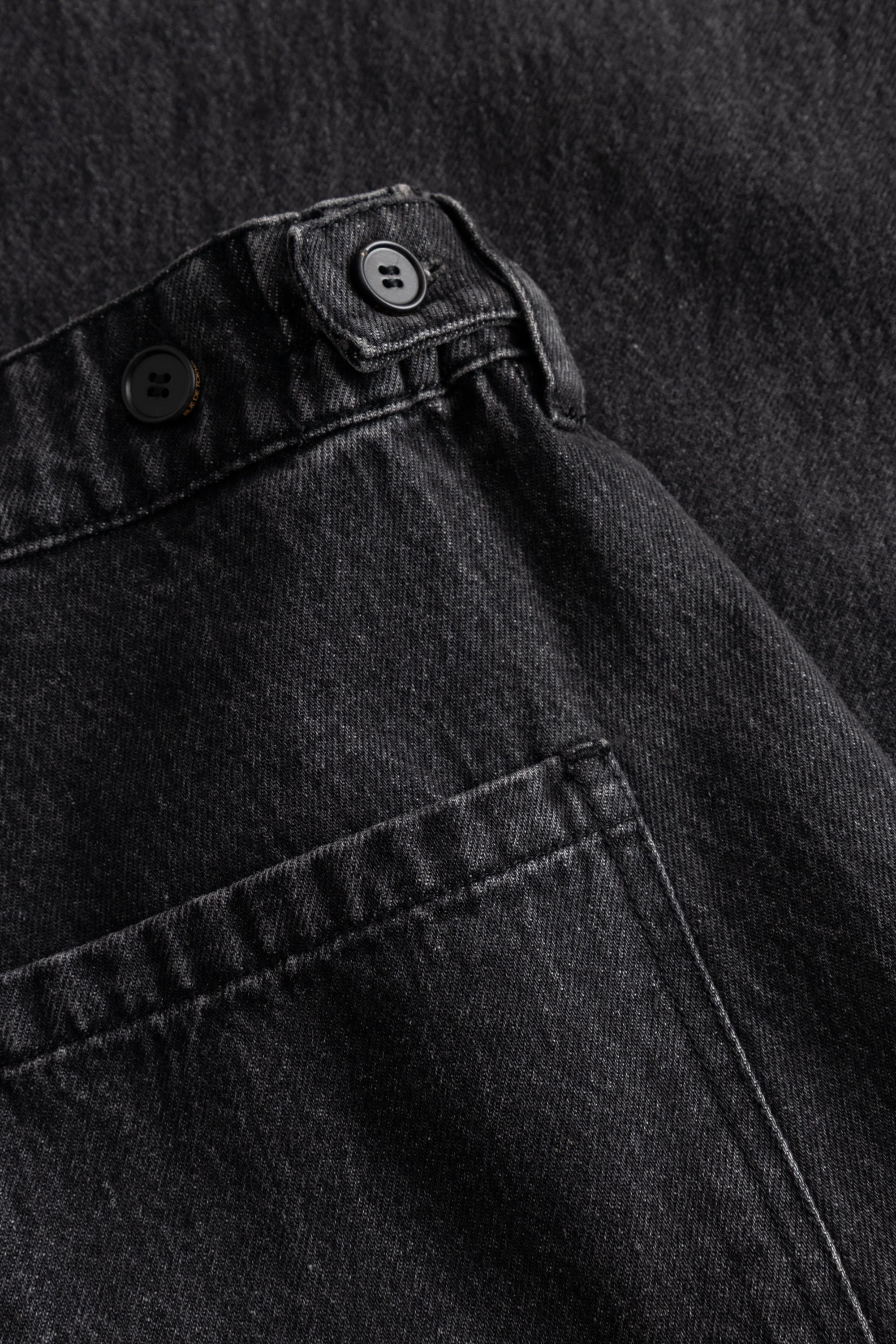 Rue de Tokyo PATTY DENIM Pants BLACK