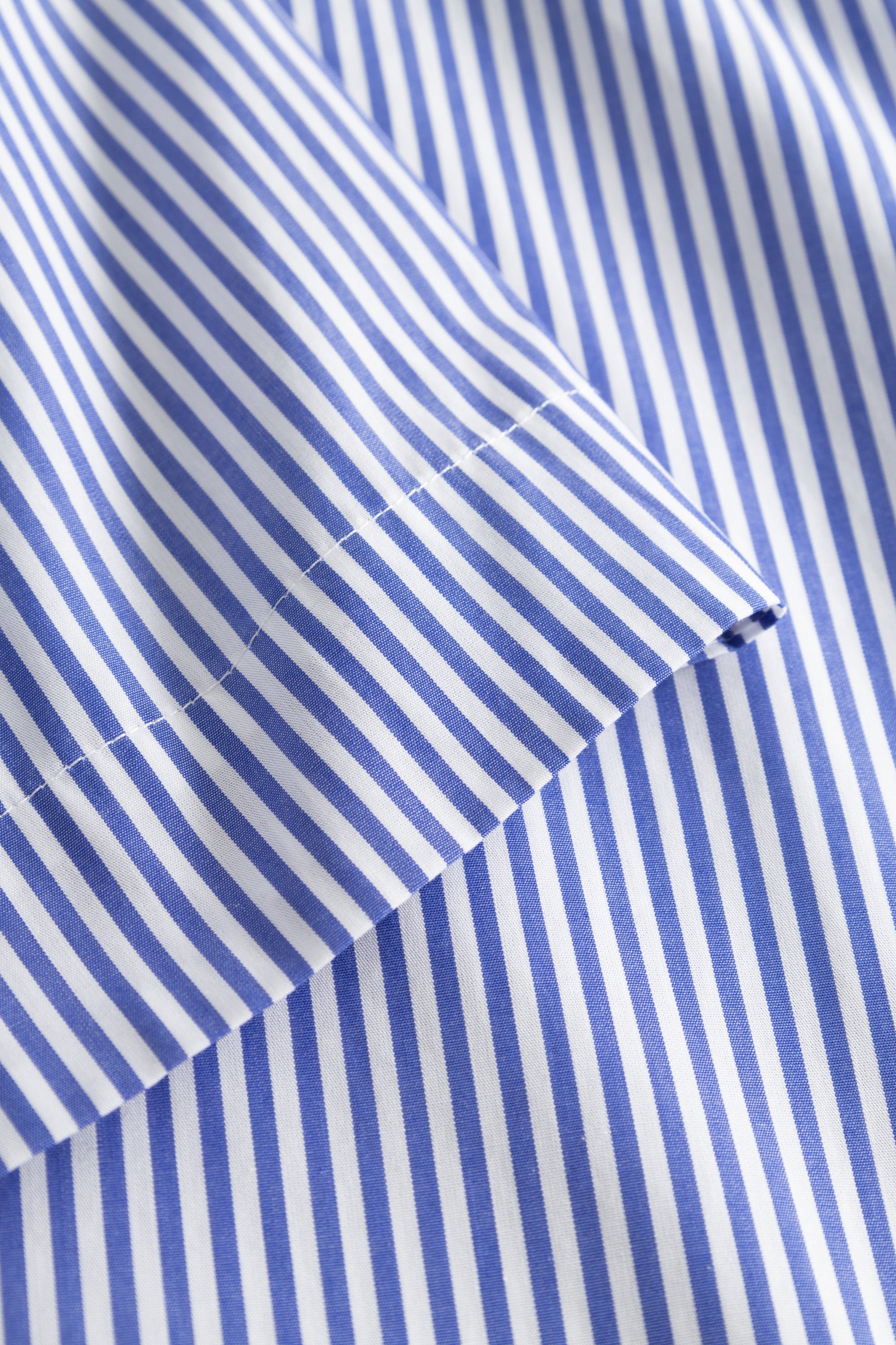 Rue de Tokyo PECHE COTTON STRIPE Shorts BLUE WHITE STRIPE