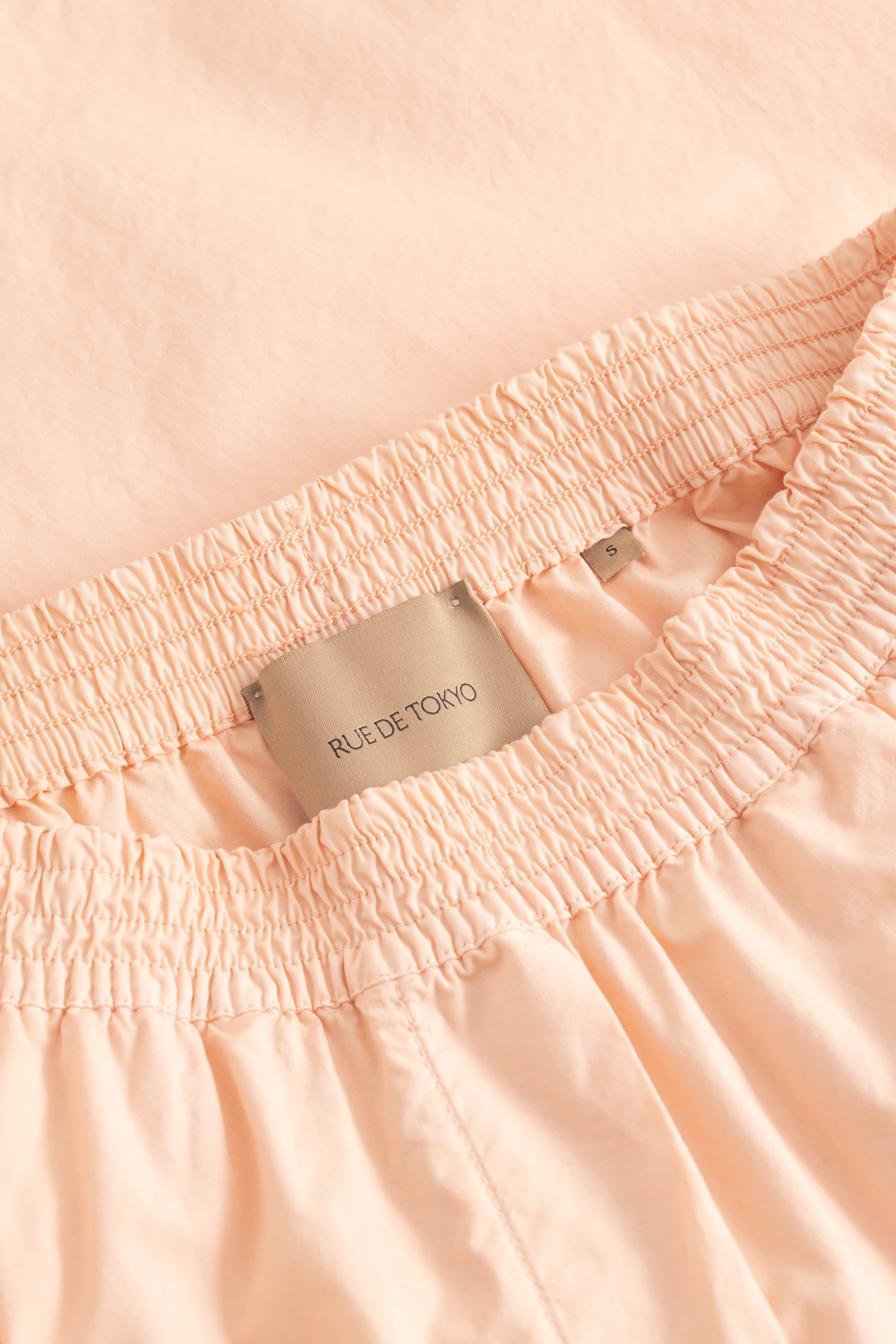 Rue de Tokyo PECHE GMTD POPLIN Shorts BEIGE ROSE