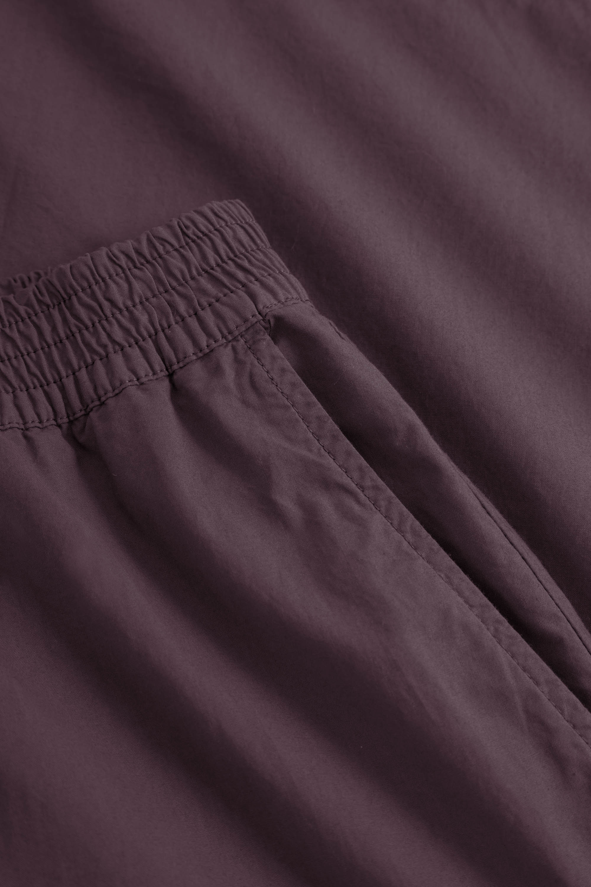 Rue de Tokyo PECHE GMTD POPLIN Shorts PLUM PURPLE