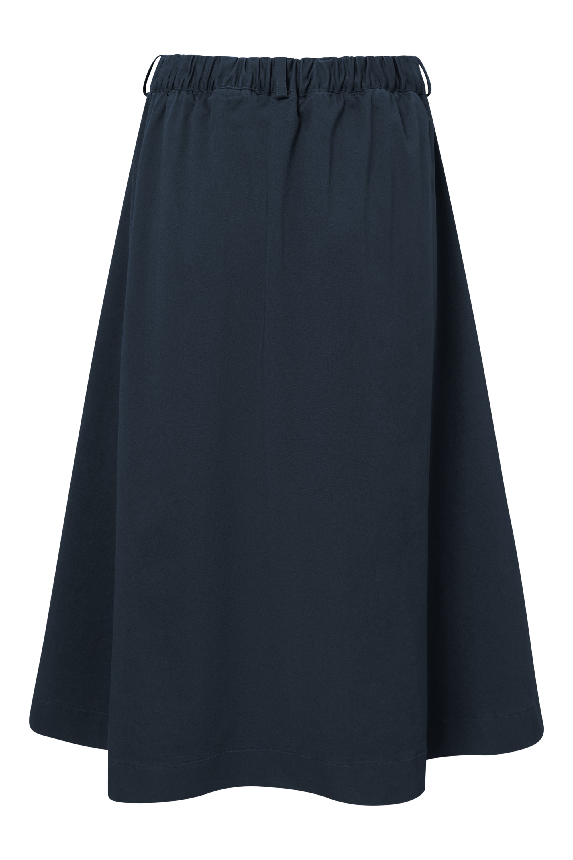 Rue de Tokyo PEN GARMENT DYED TWILL SKIRTS DARK NAVY