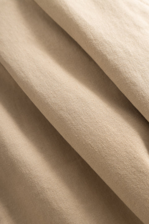 Rue de Tokyo PEN GMTD GARMENT DYED TWILL SKIRTS LIGHT BEIGE