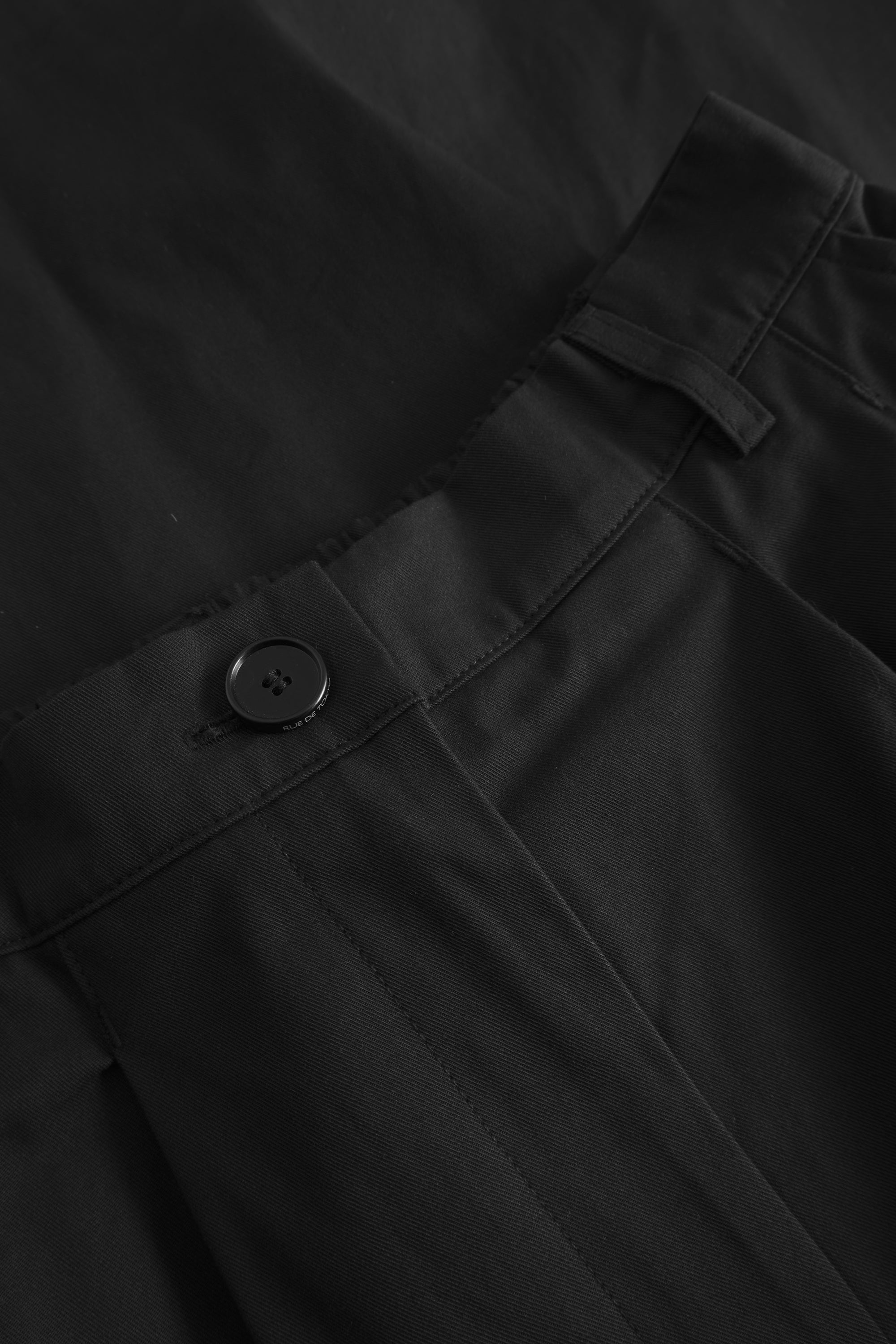 Rue de Tokyo PEN MOOMIN COTTON TWILL Skirts BLACK WHITE EMBROIDERY