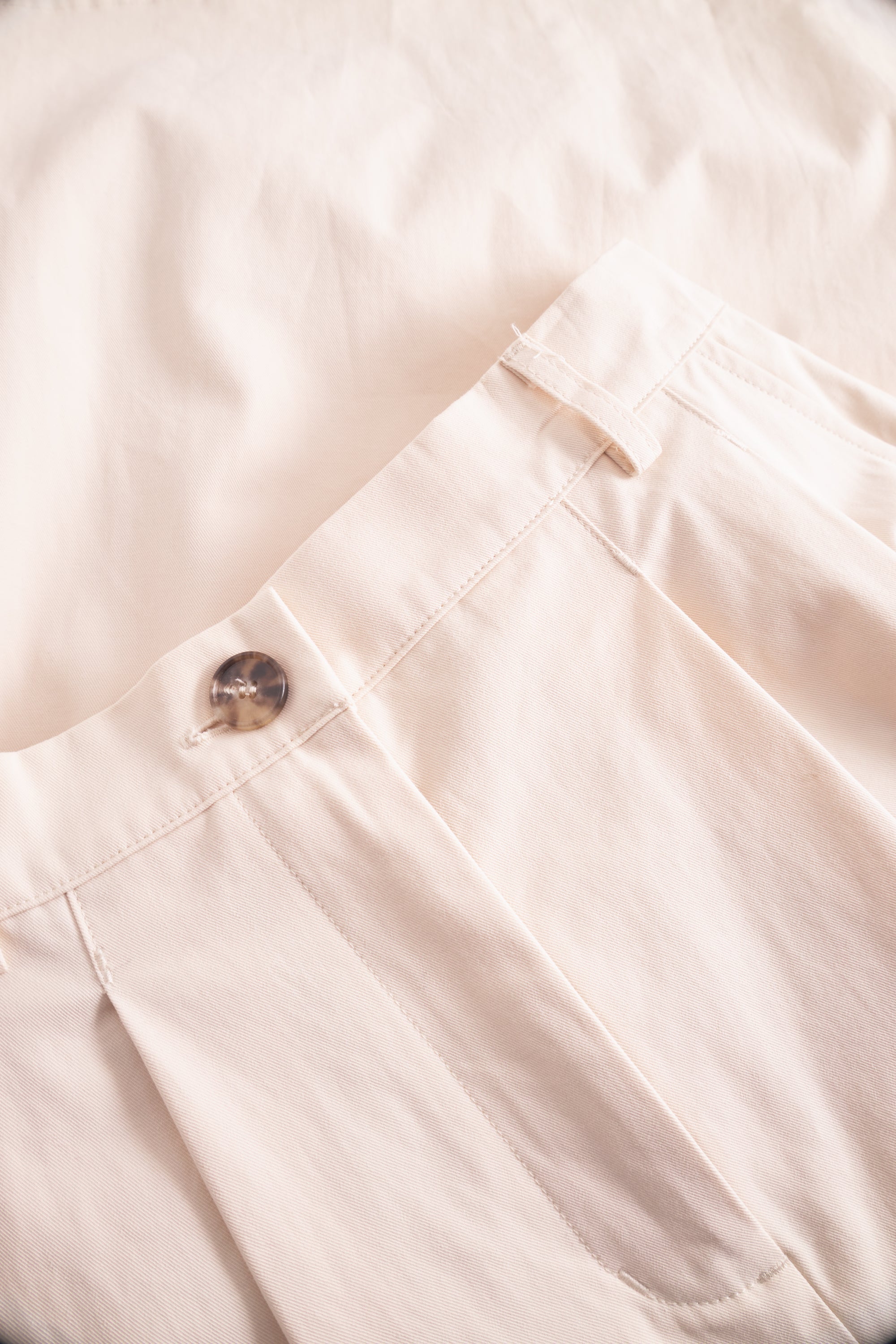 Rue de Tokyo PEN MOOMIN COTTON TWILL Skirts IVORY BLACK EMBROIDERY