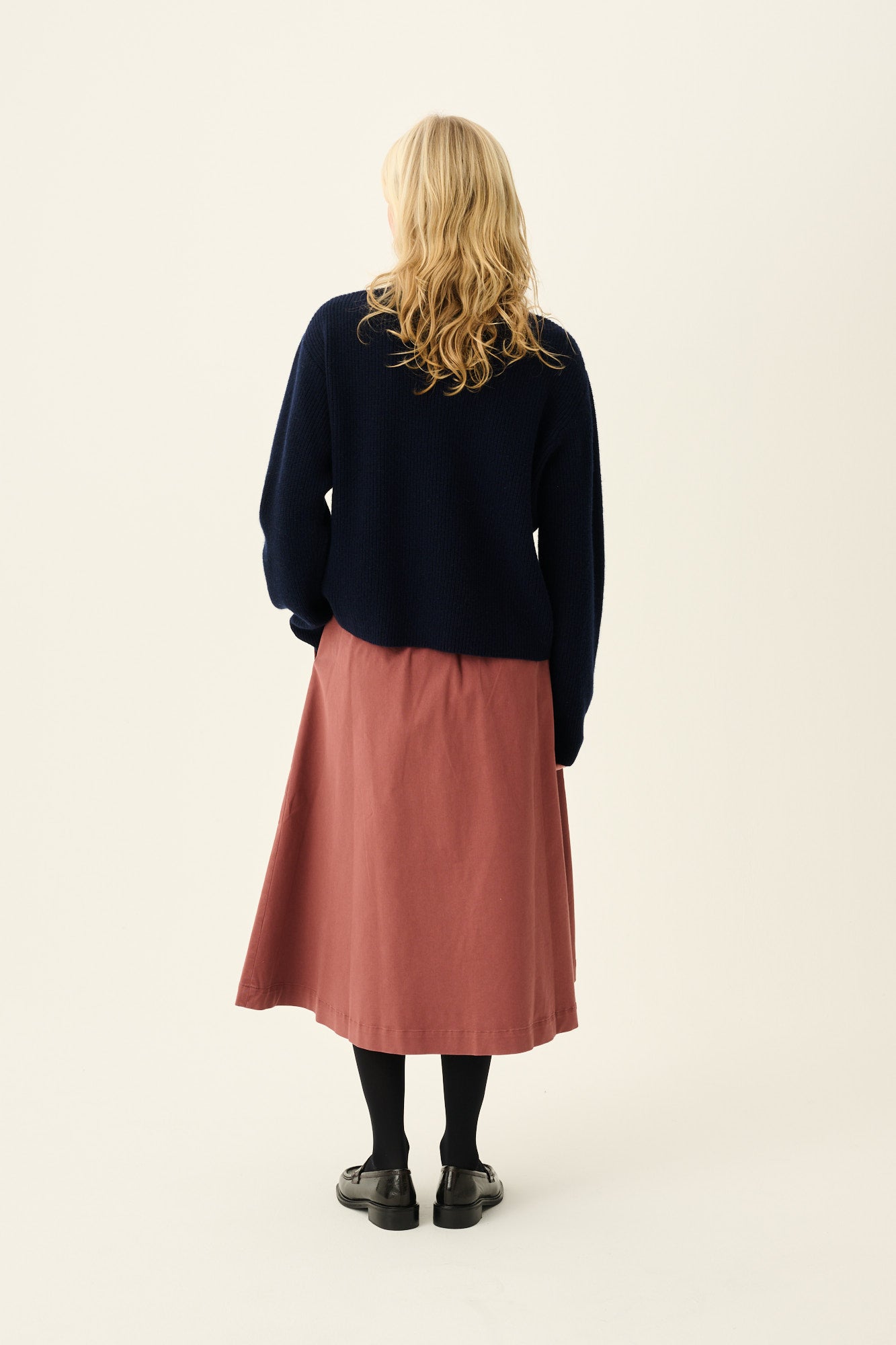 Rue de Tokyo PEN ORGANIC TWILL Skirts BERRY ROSE