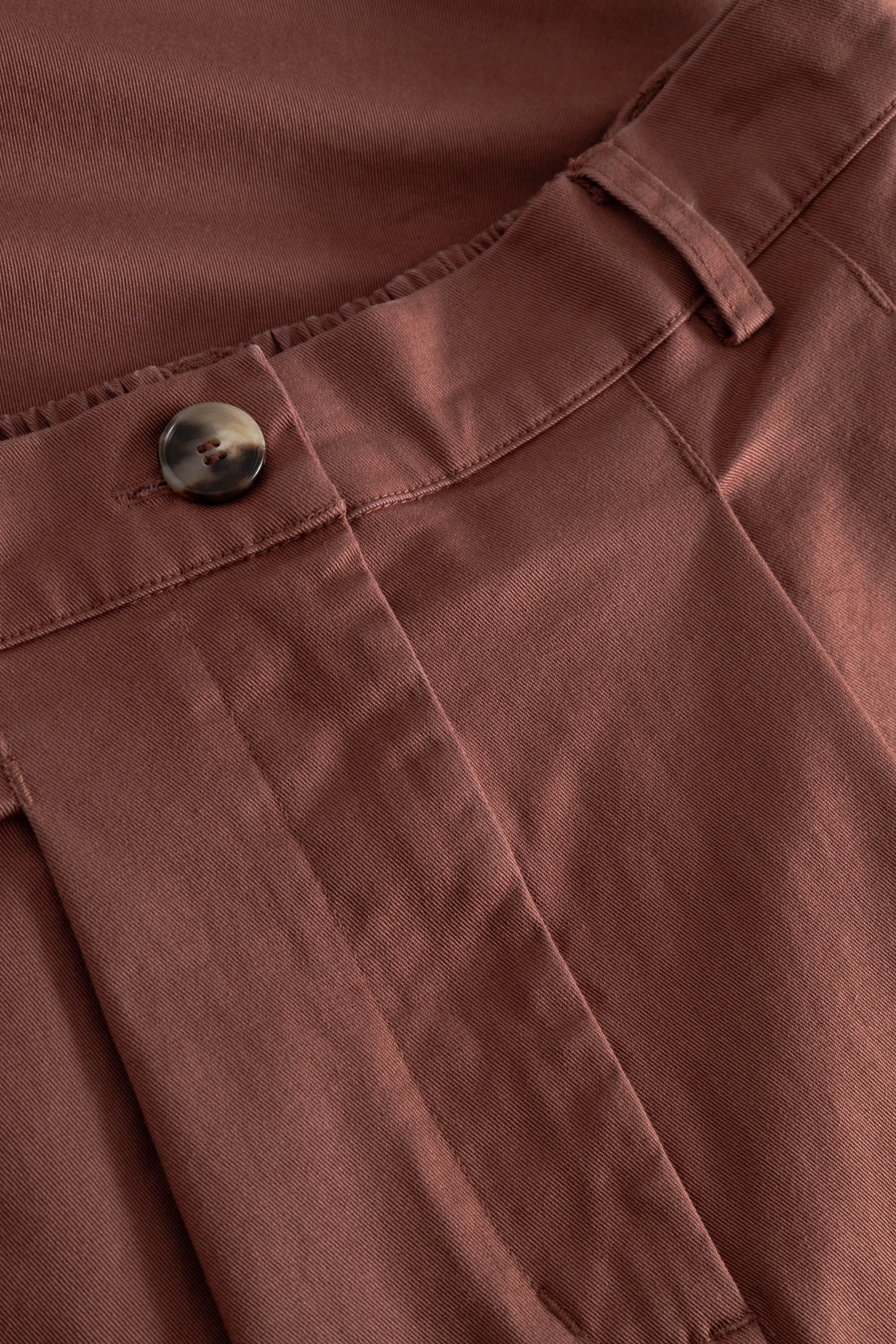 Rue de Tokyo PEN ORGANIC TWILL Skirts BERRY ROSE