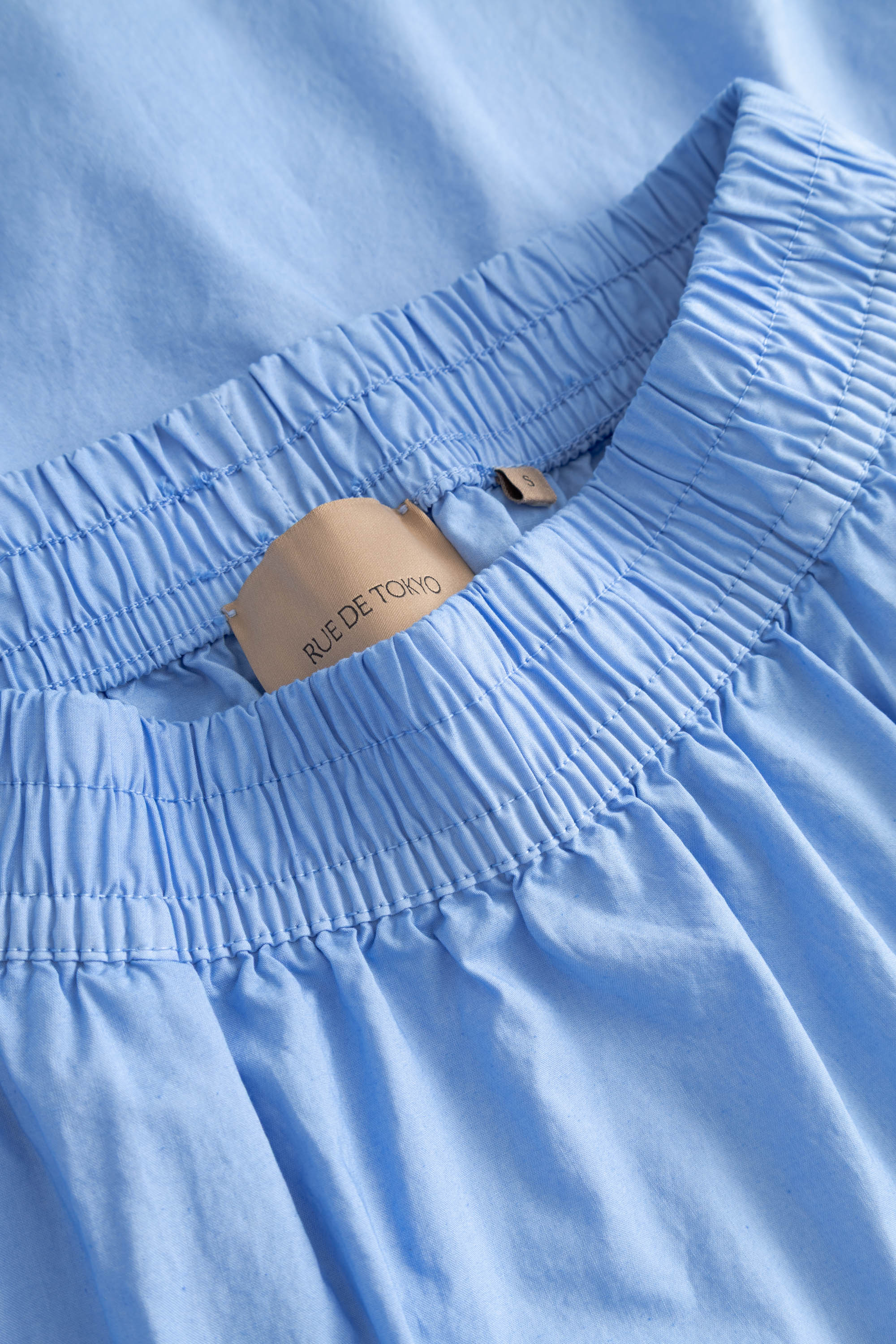 Rue de Tokyo PETULA GMTD POPLIN Skirts DELLA ROBBIA BLUE