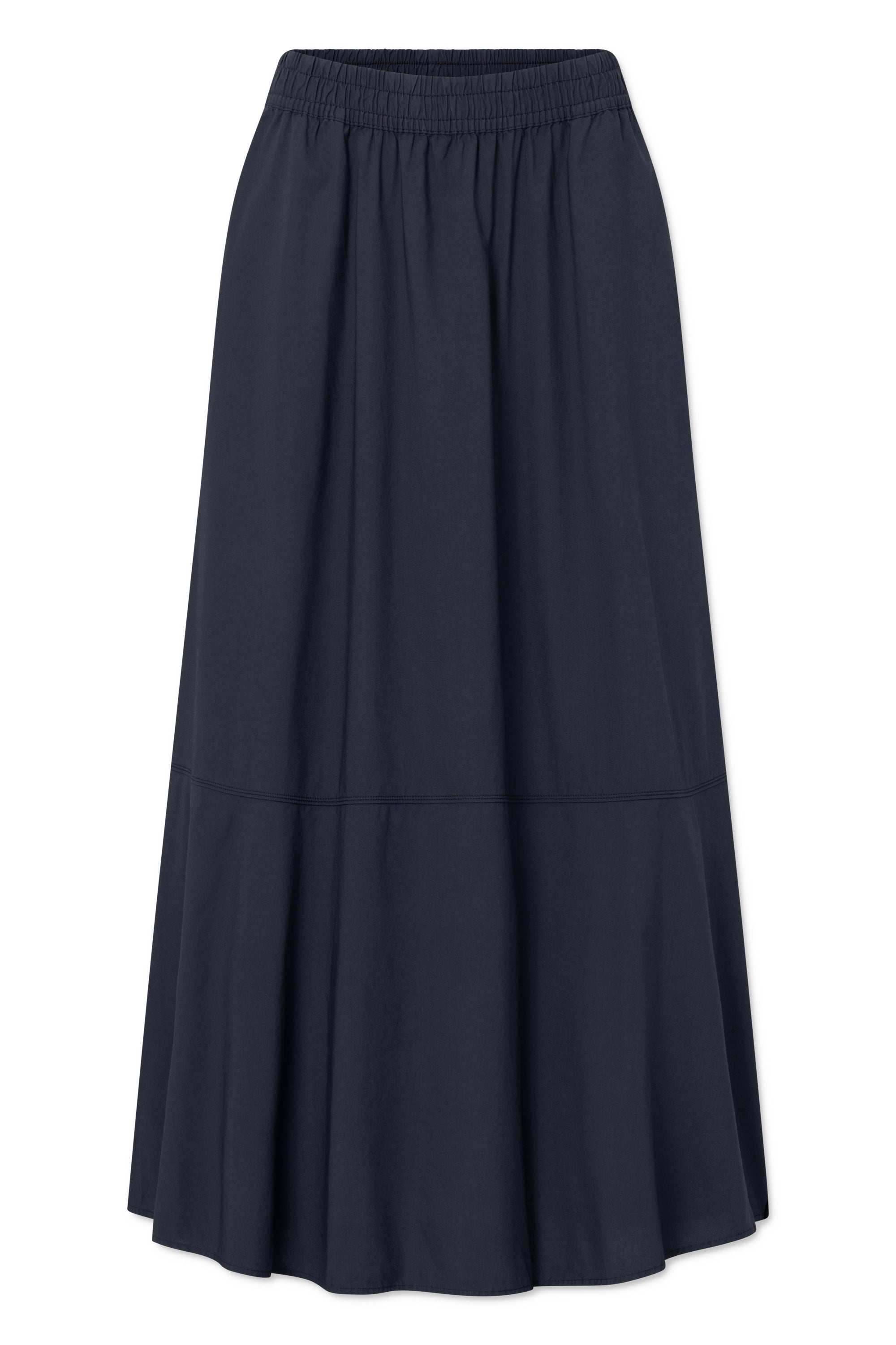 Rue de Tokyo PETULA GMTD POPLIN Skirts DARK NAVY