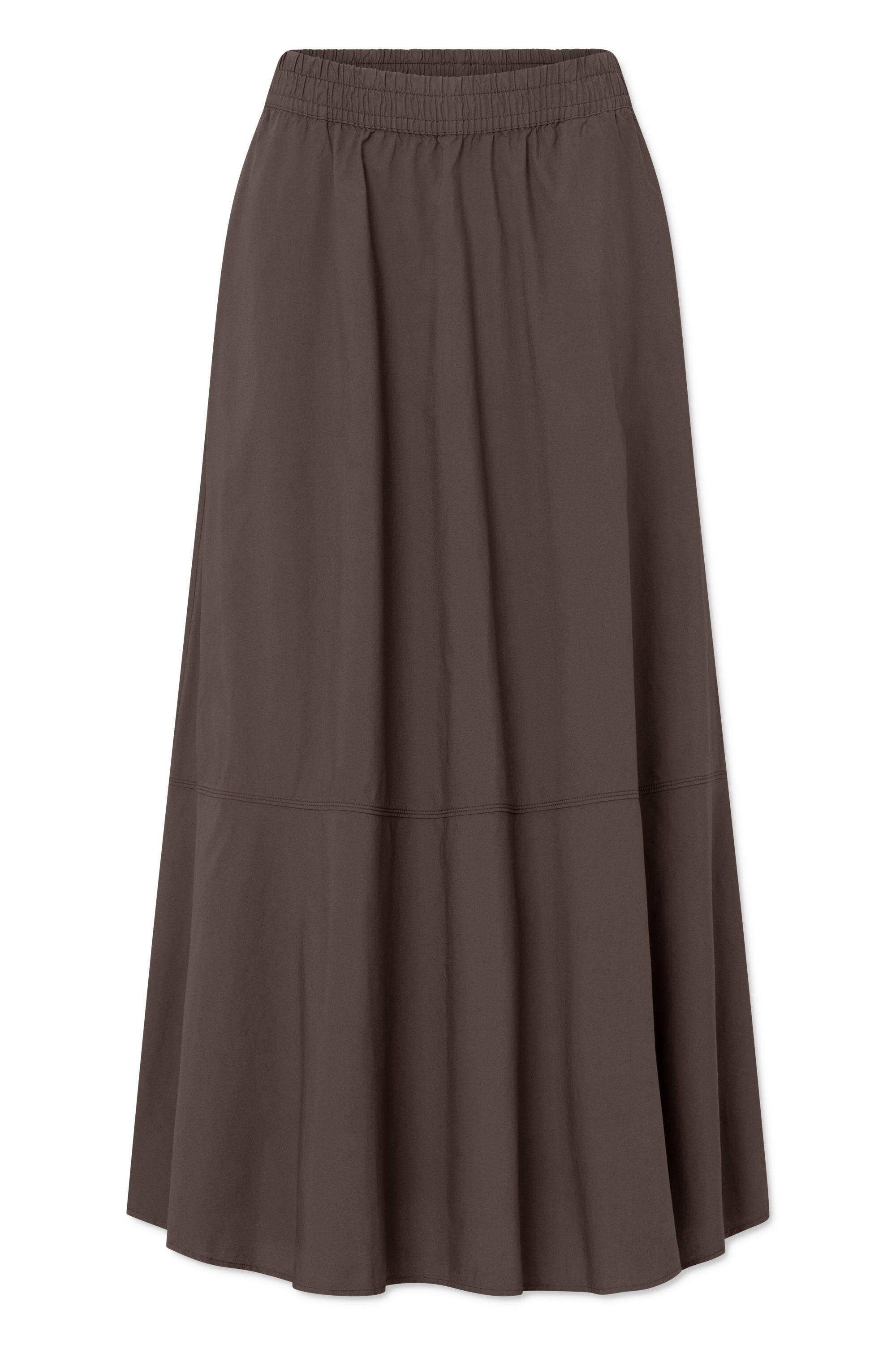 Rue de Tokyo PETULA GMTD POPLIN Skirts FUDGE