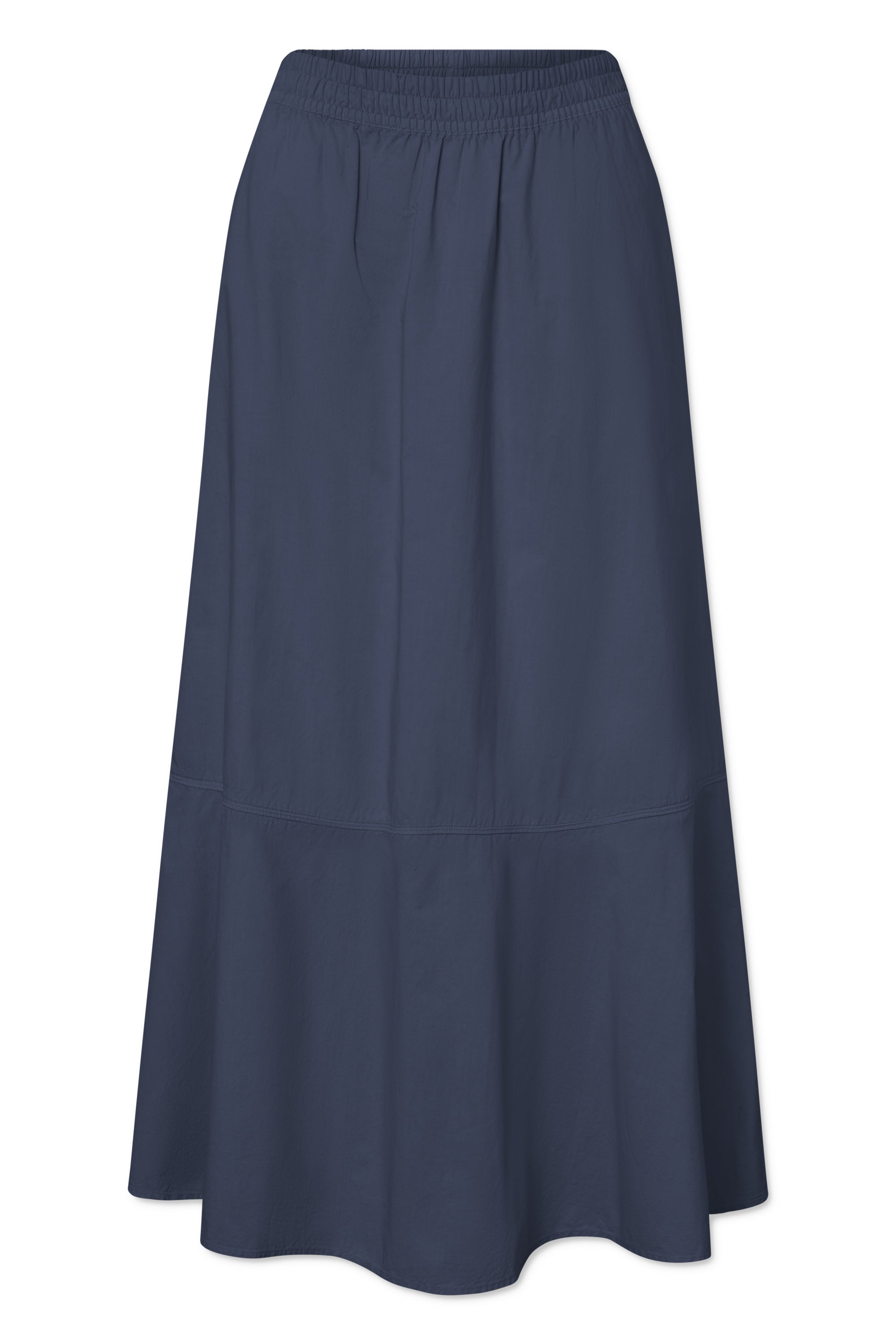 Rue de Tokyo PETULA ORGANIC GARMENT DYED POPLIN SKIRTS DARK NAVY