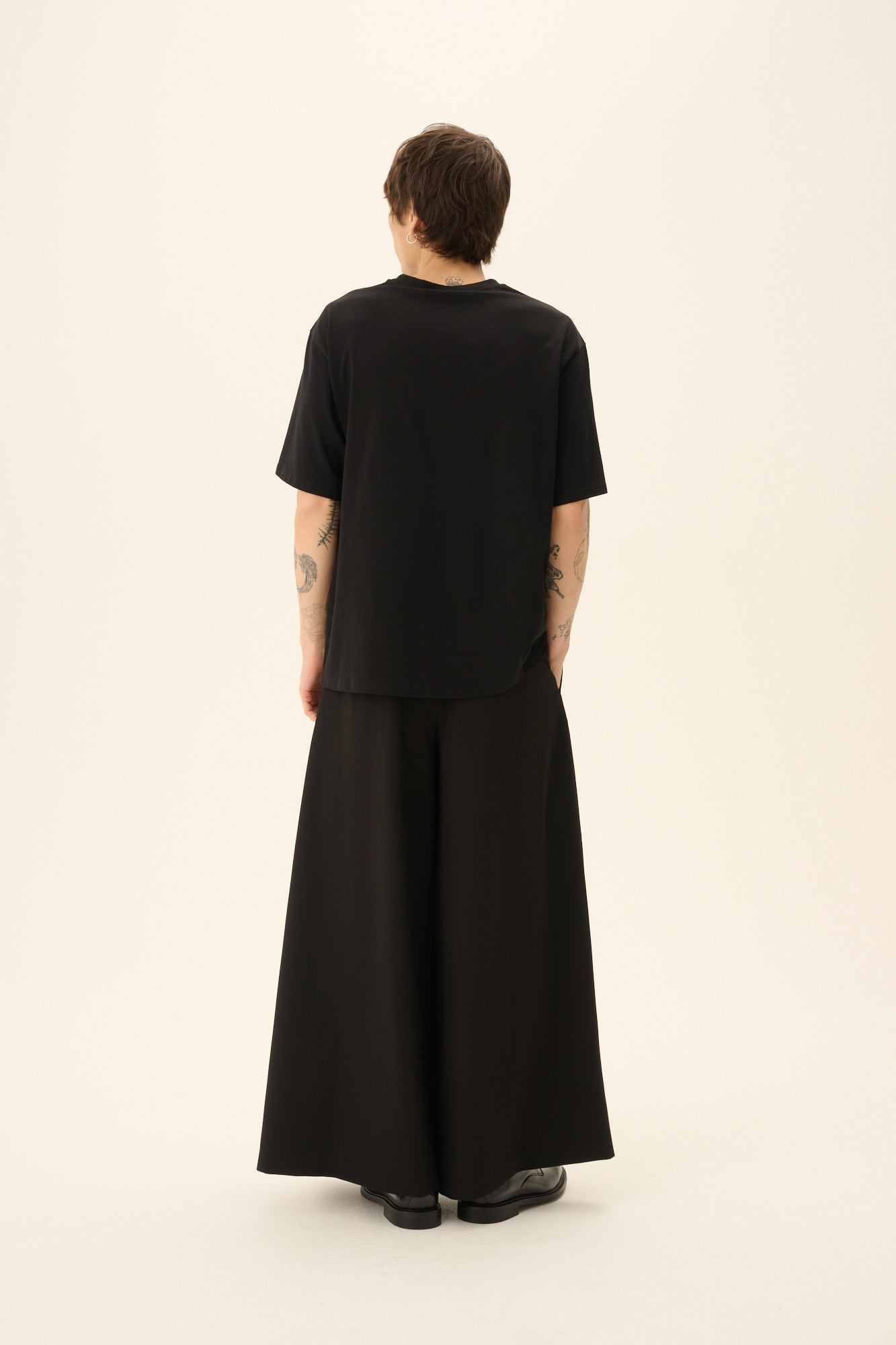 Rue de Tokyo PHILLE SOLID TAILORING Pants BLACK