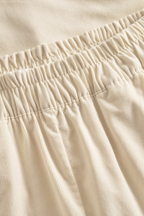 Rue de Tokyo PIA BABY CORD GOTS PANTS OFF WHITE