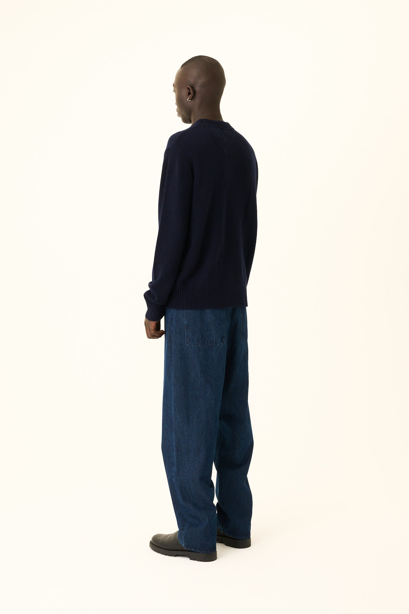 Rue de Tokyo PIERRE HEAVY DENIM Pants DARK INDIGO DENIM