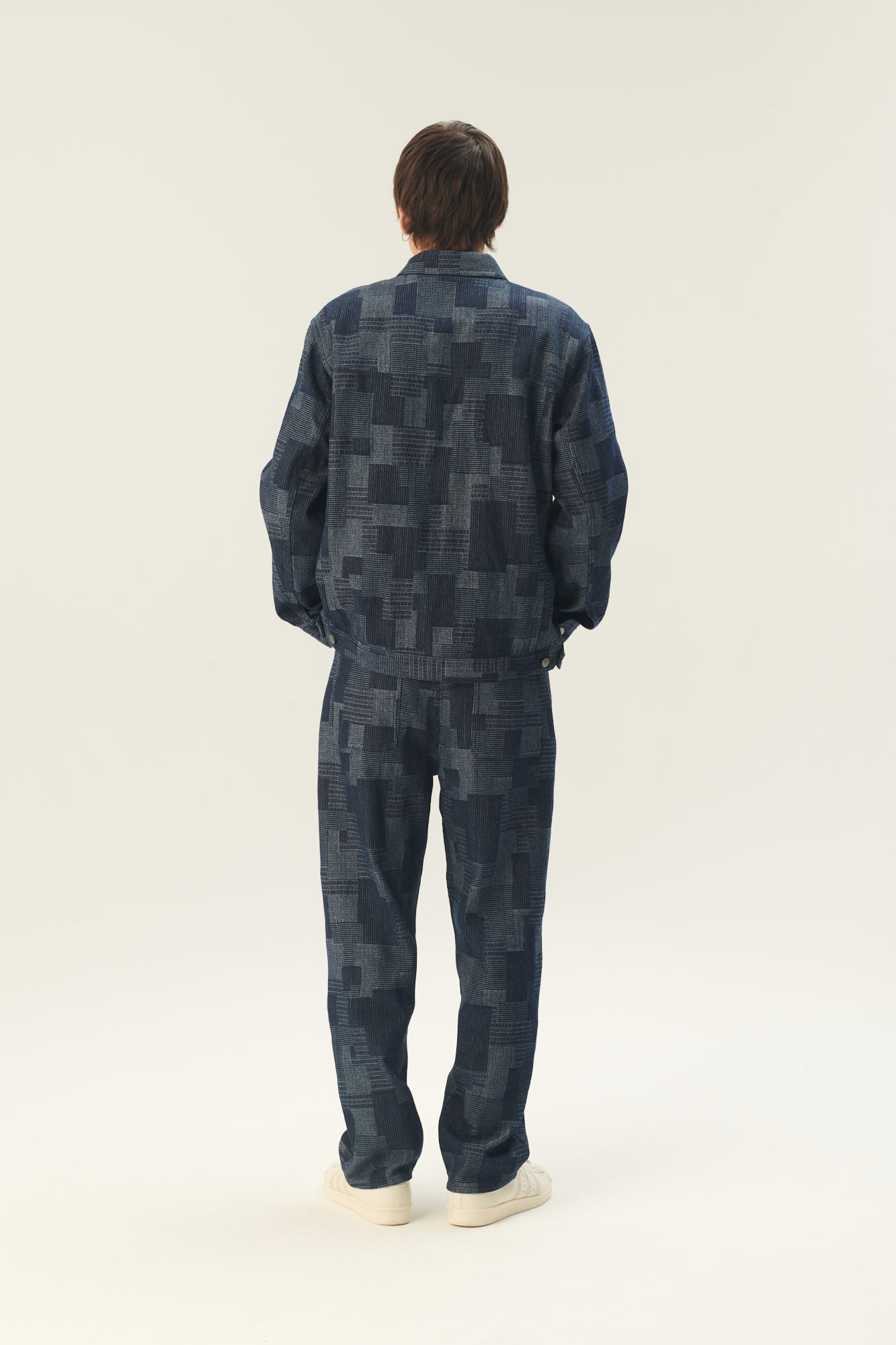 Rue de Tokyo PIERRE WASHED INDIGO DENIM PANTS