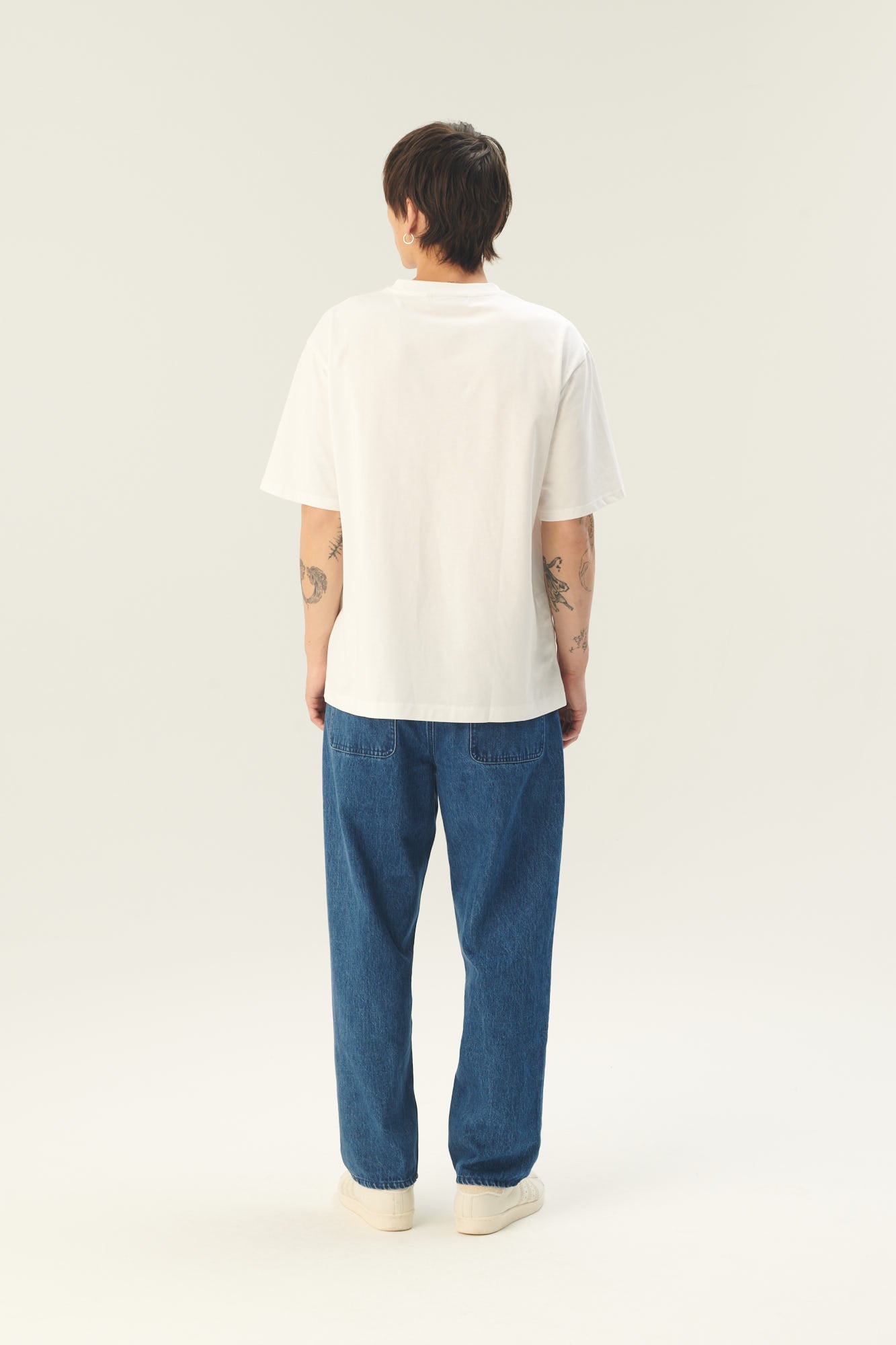 Rue de Tokyo PIERRE WASHED INDIGO DENIM Pants WASHED INDIGO