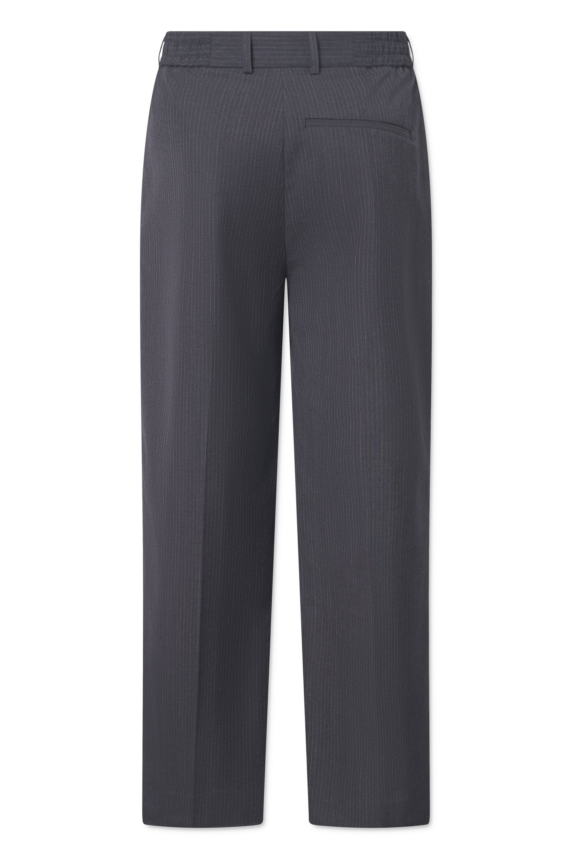 Rue de Tokyo PILOT WOOL PINSTRIPE PANTS GREY PIN STRIPE