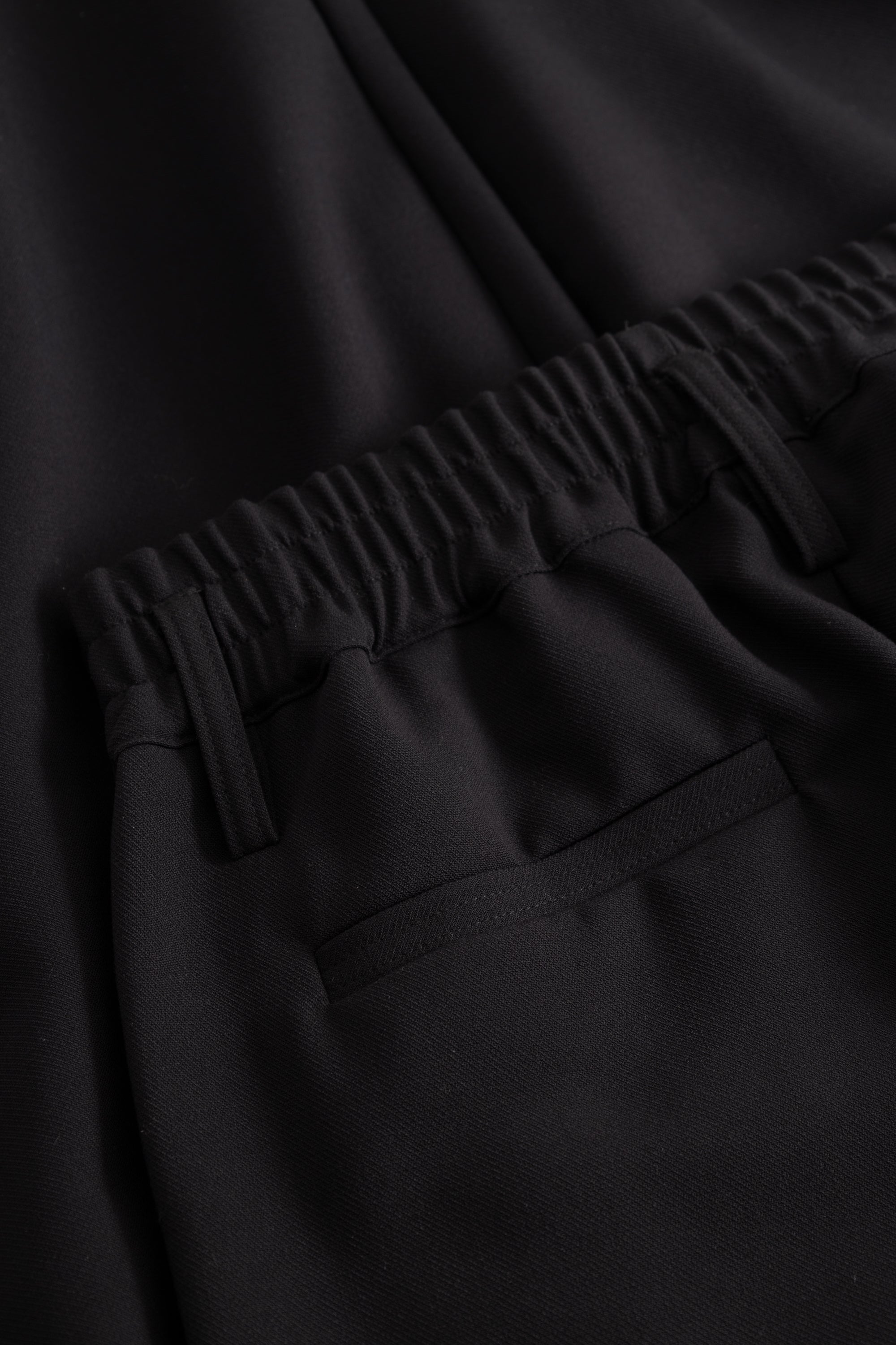 Rue de Tokyo PI WOOL VISCOSE Pants BLACK