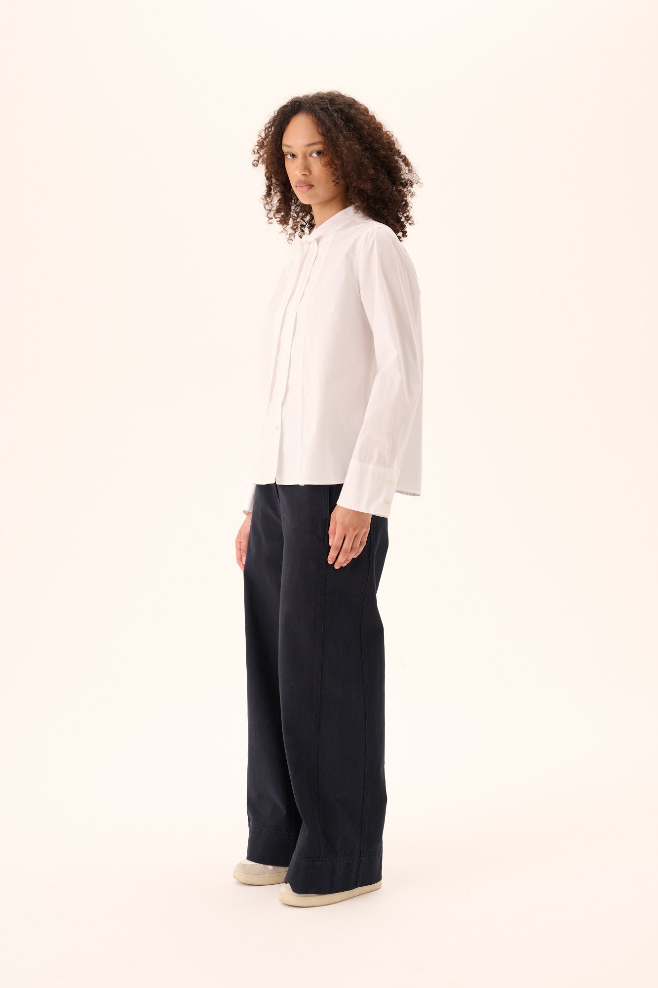 Rue de Tokyo PLUM FADED TWILL Pants DARK NAVY