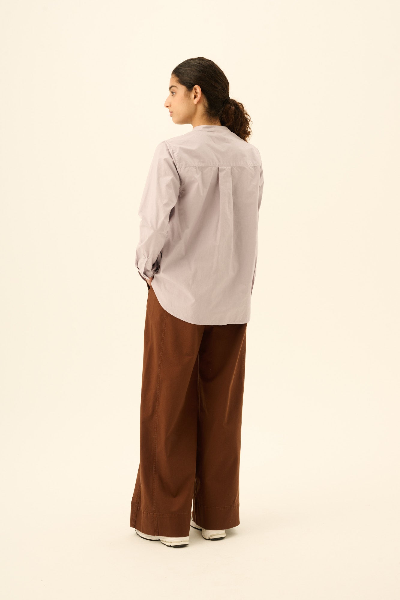 Rue de Tokyo PLUM TWILL Pants CAPUCCINO
