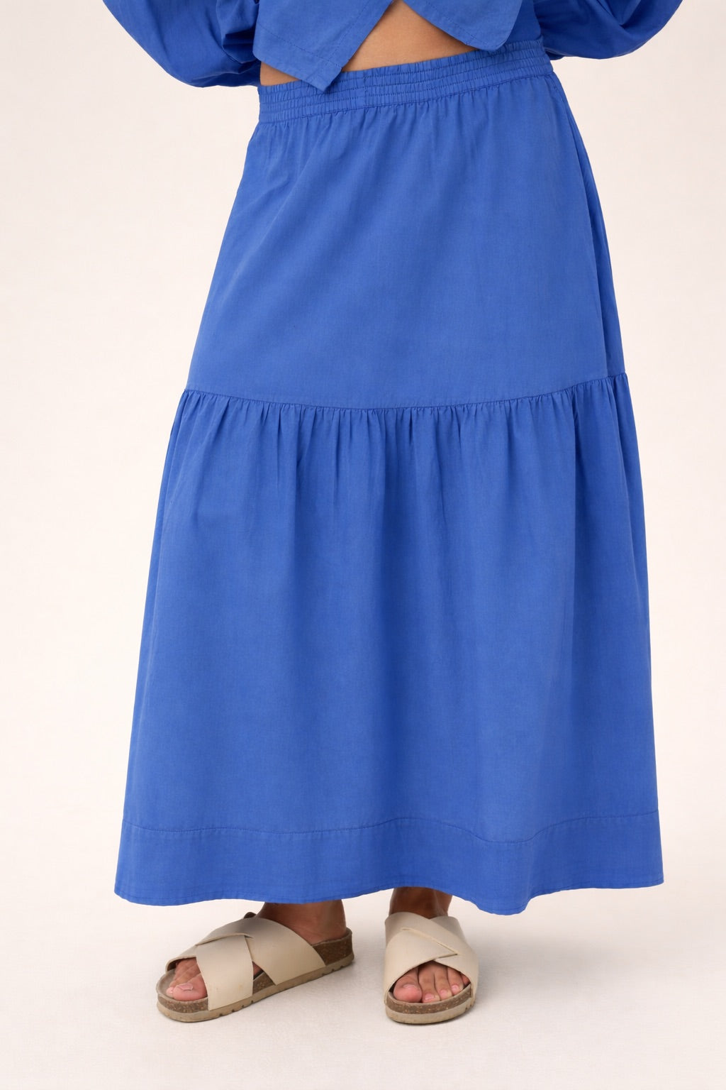 Rue de Tokyo POEMU GMTD VOILE Skirts BEAUCOUP BLUE