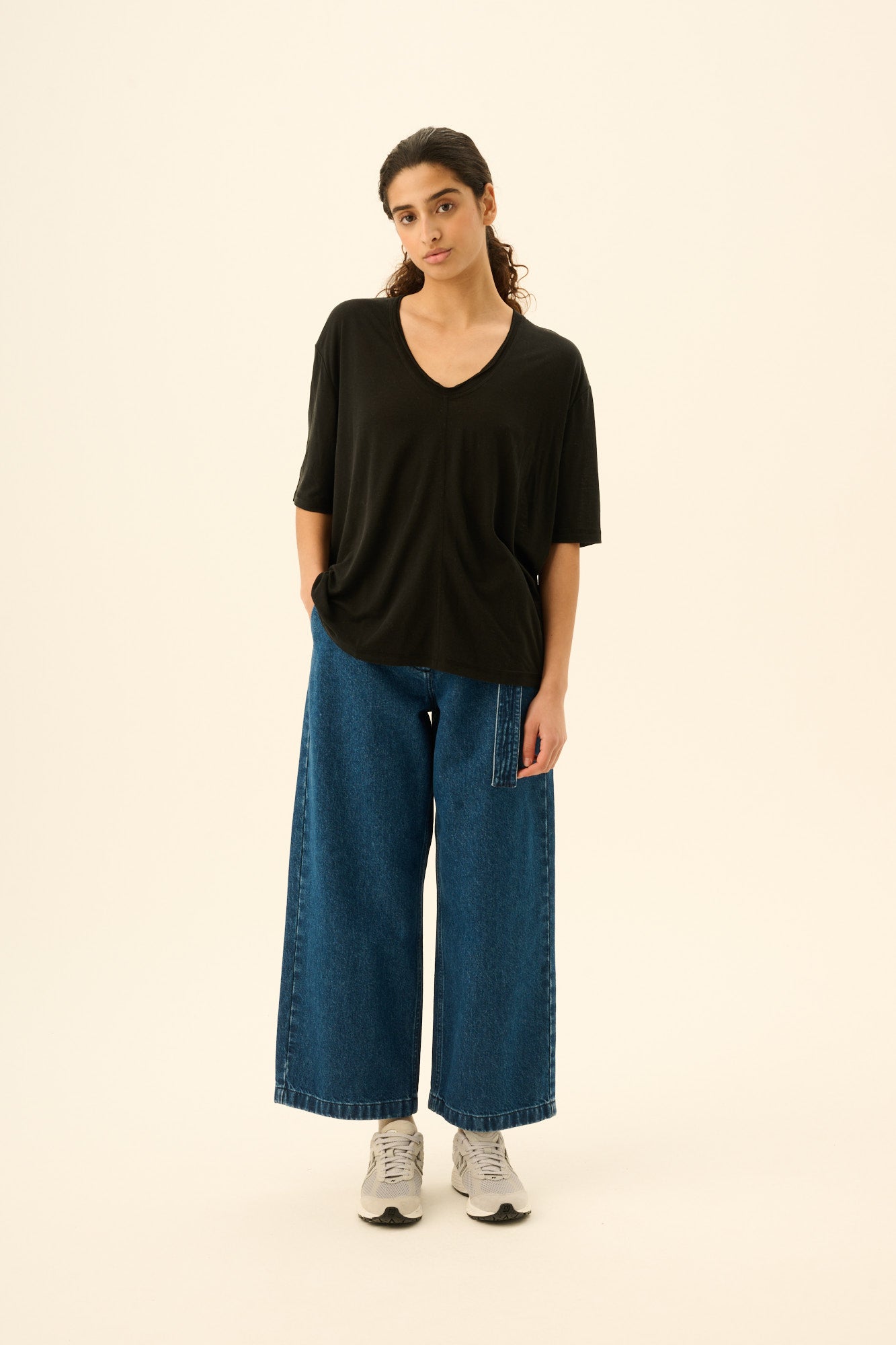 Rue de Tokyo POLLINE DENIM Pants MALIBLUE