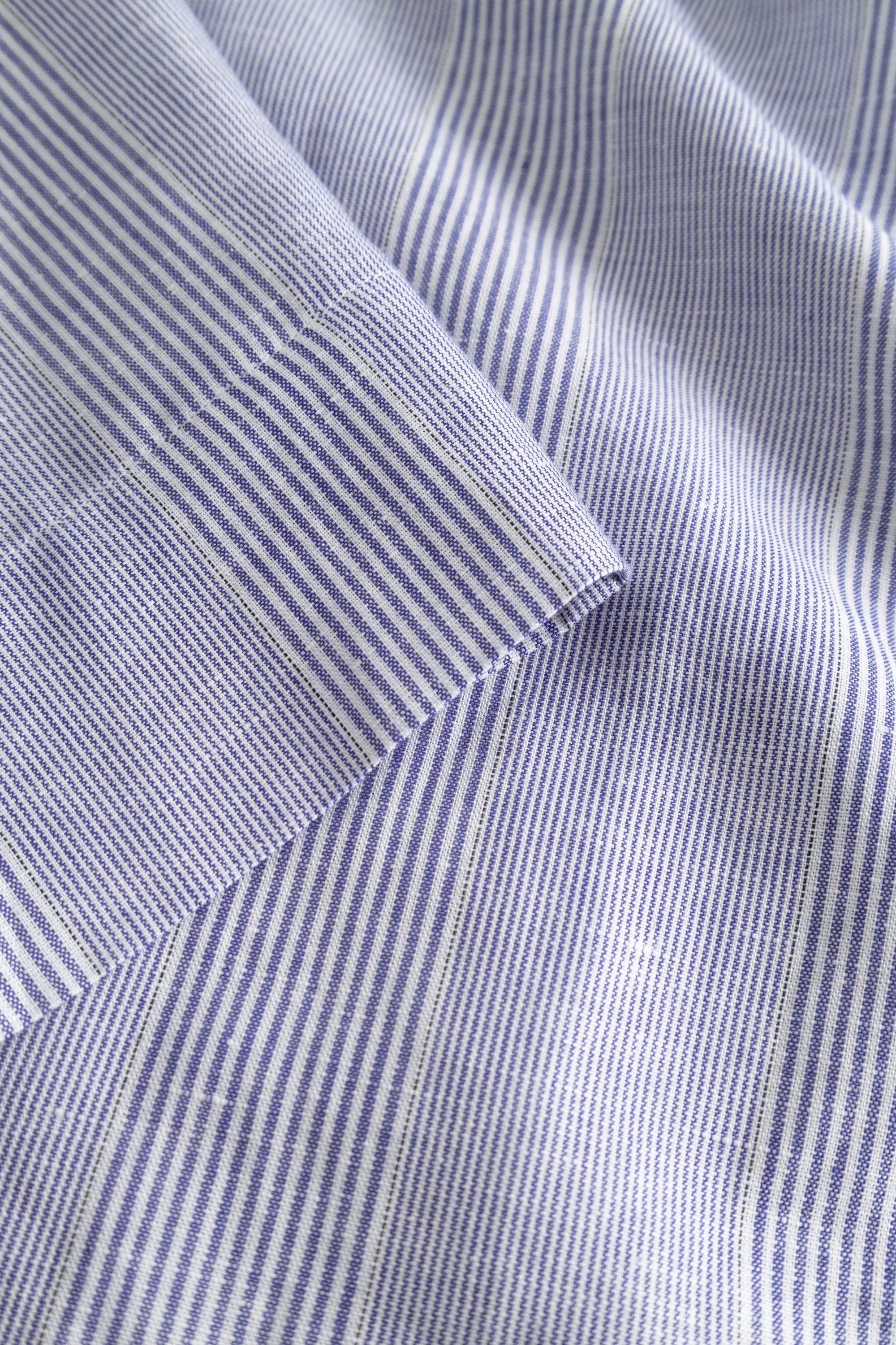 Rue de Tokyo PORUKA LIGHT LINEN STRIPE Skirts BLUE DUAL STRIPE