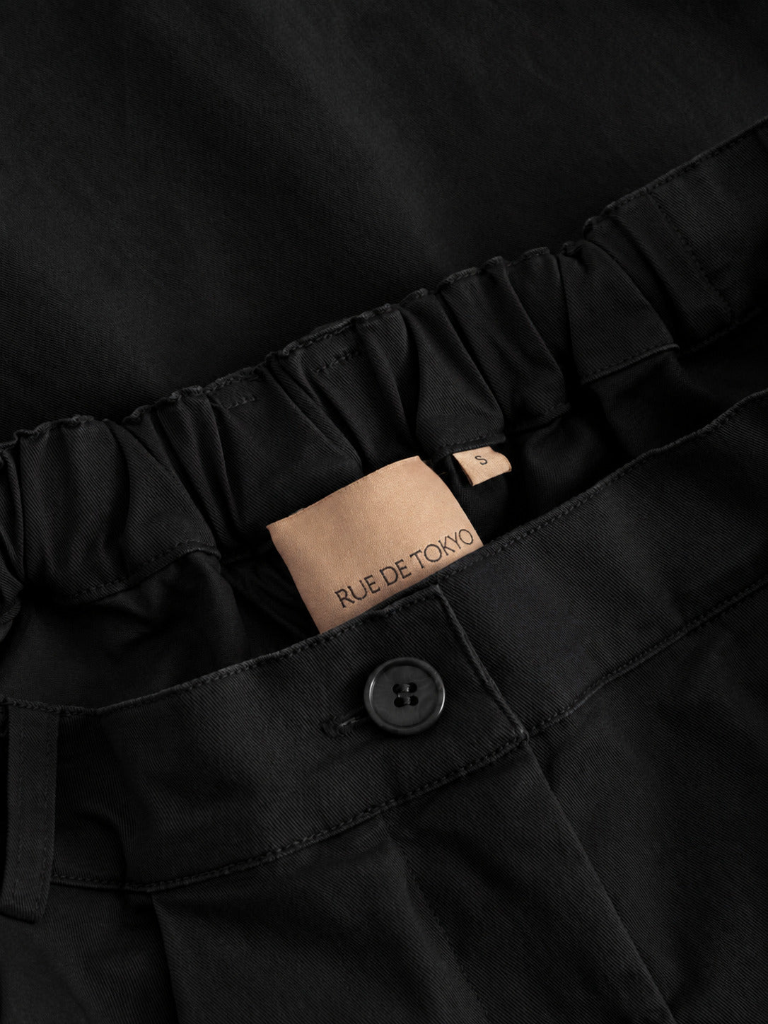 Rue de Tokyo PREMA TWILL Shorts BLACK