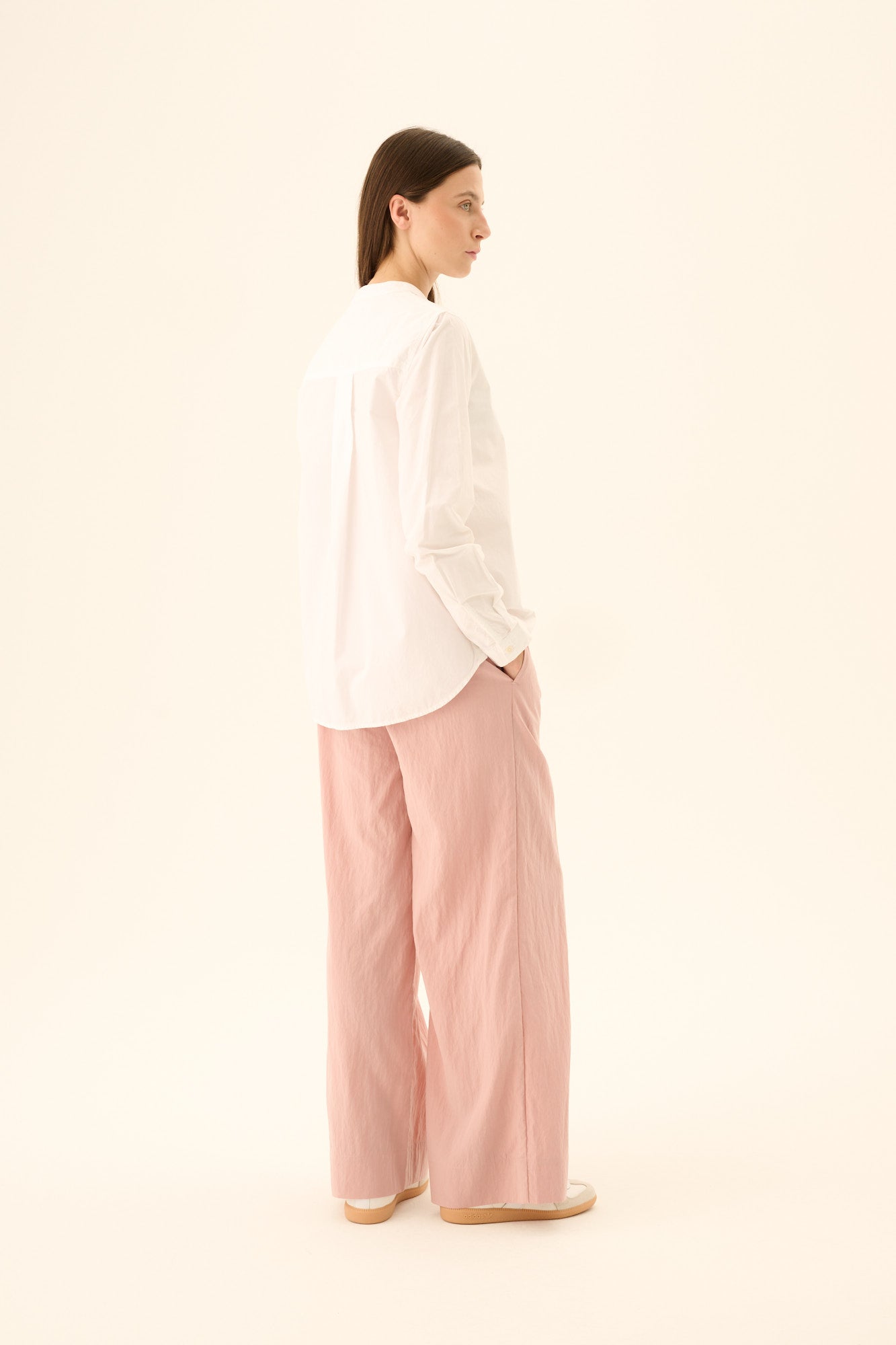 Rue de Tokyo PRISILA CRINKLED TENCEL Pants ROSE