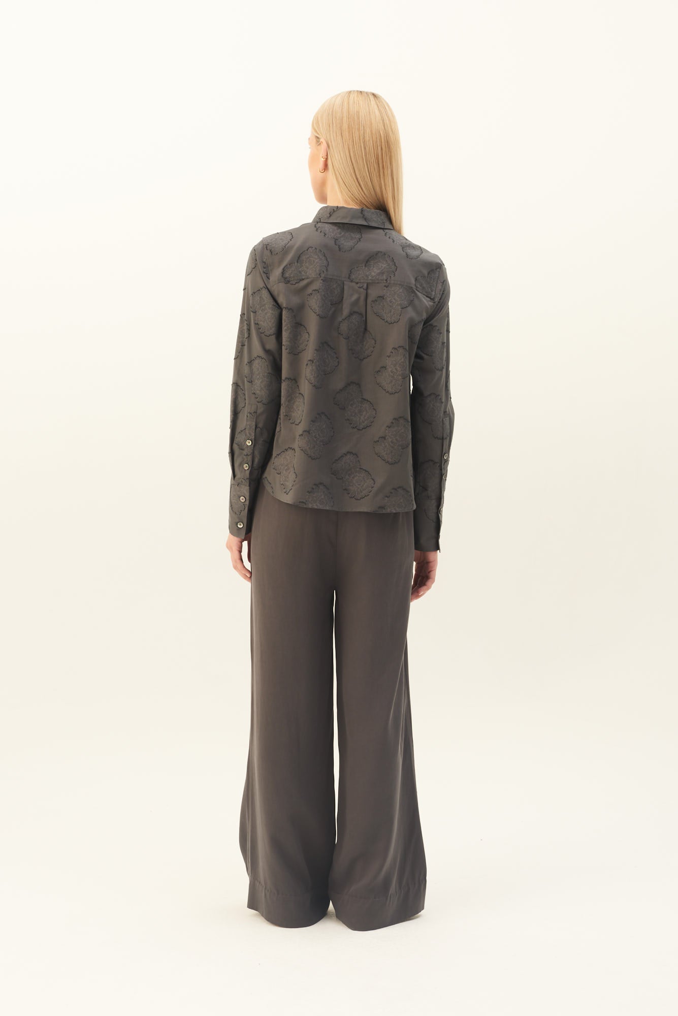 Rue de Tokyo PRISILA TENCEL PANTS DARK GREY