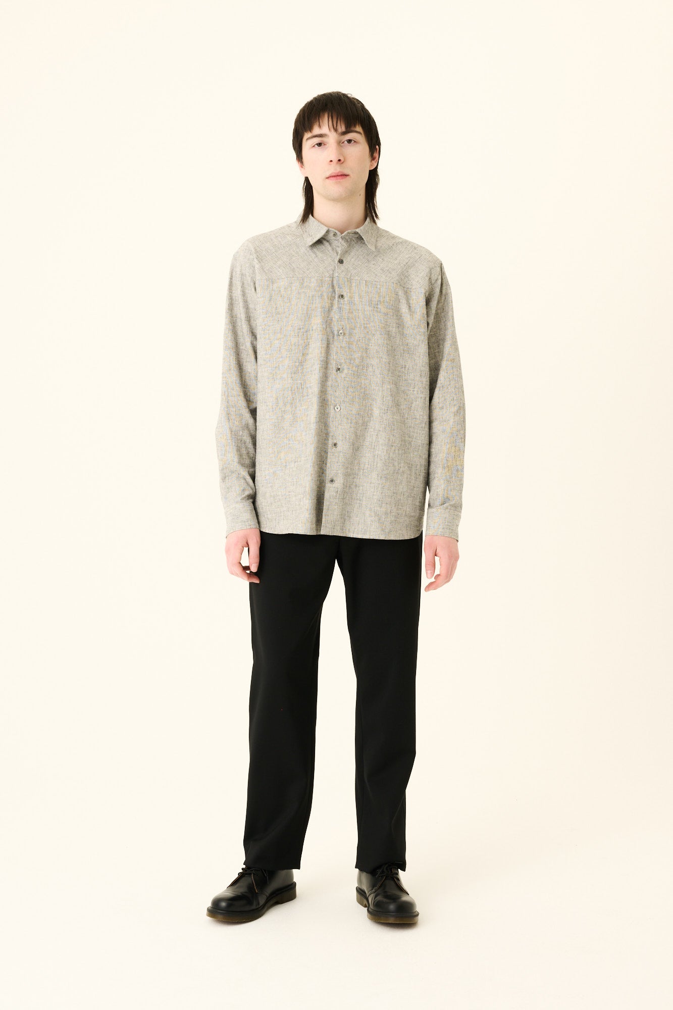 Rue de Tokyo PROSPER ORGANIC TWILL COTTON Pants BLACK