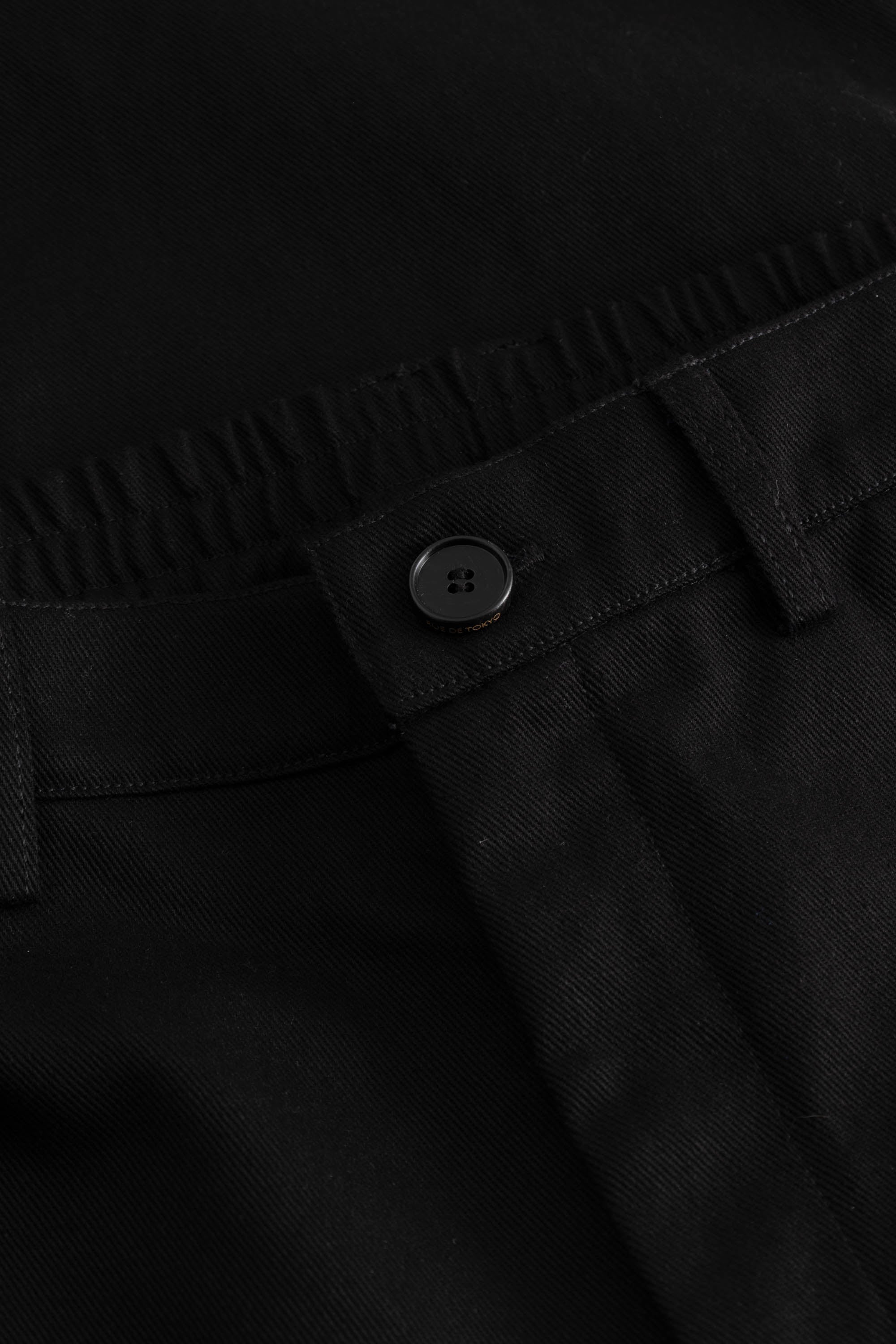 Rue de Tokyo PROSPER TWILL Pants BLACK