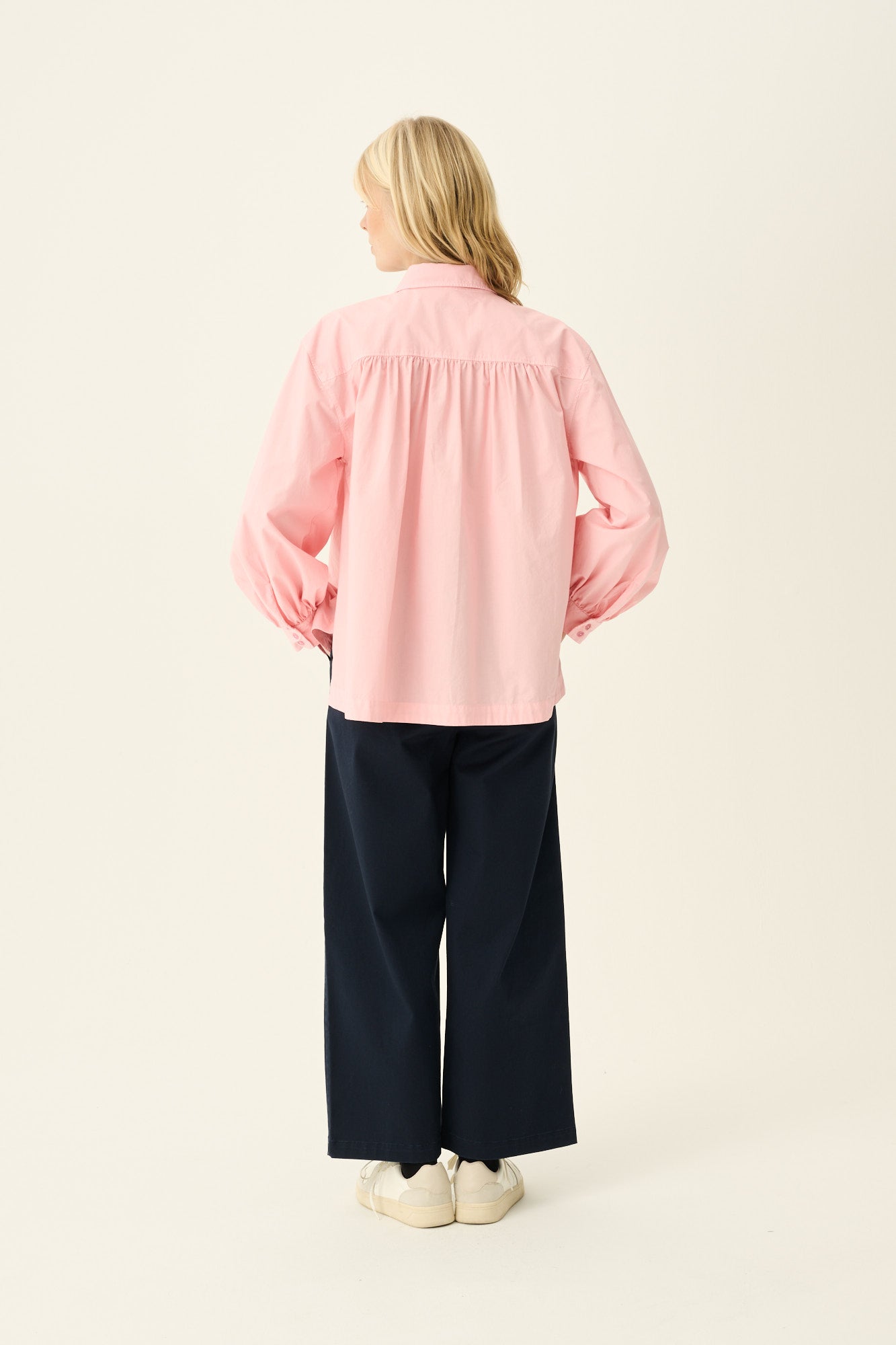 Rue de Tokyo PRUDIE ORGANIC TWILL Pants DARK NAVY