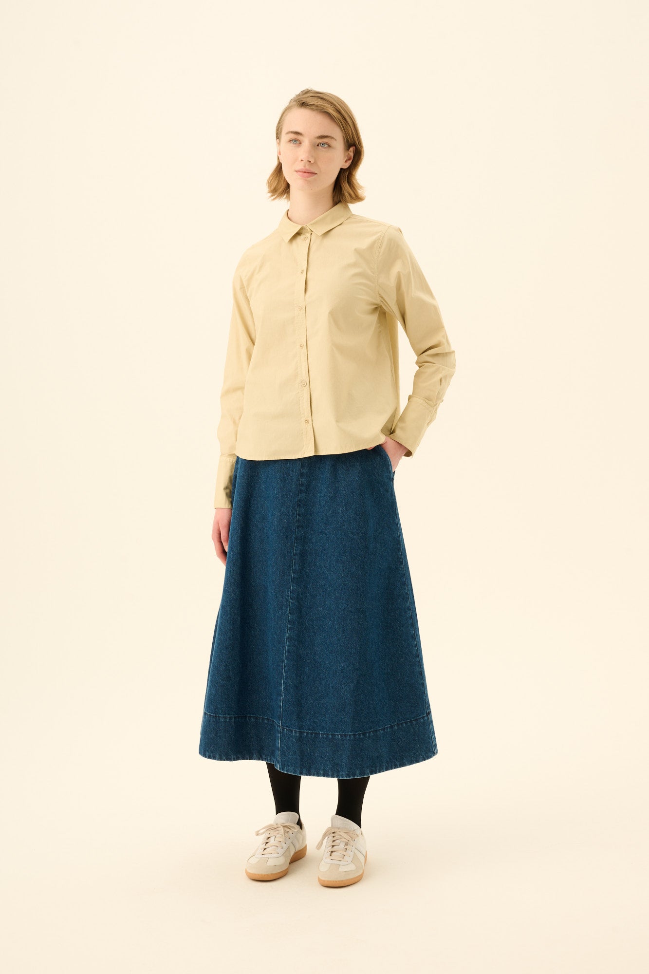 Rue de Tokyo PRYMA DENIM Skirts MALIBLUE