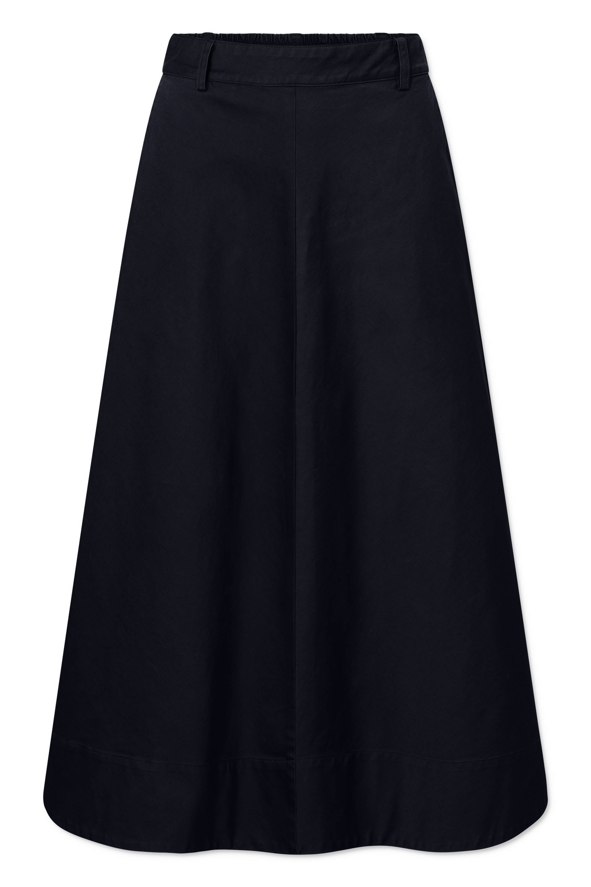 Rue de Tokyo PRYMA TWILL Skirts DARK NAVY