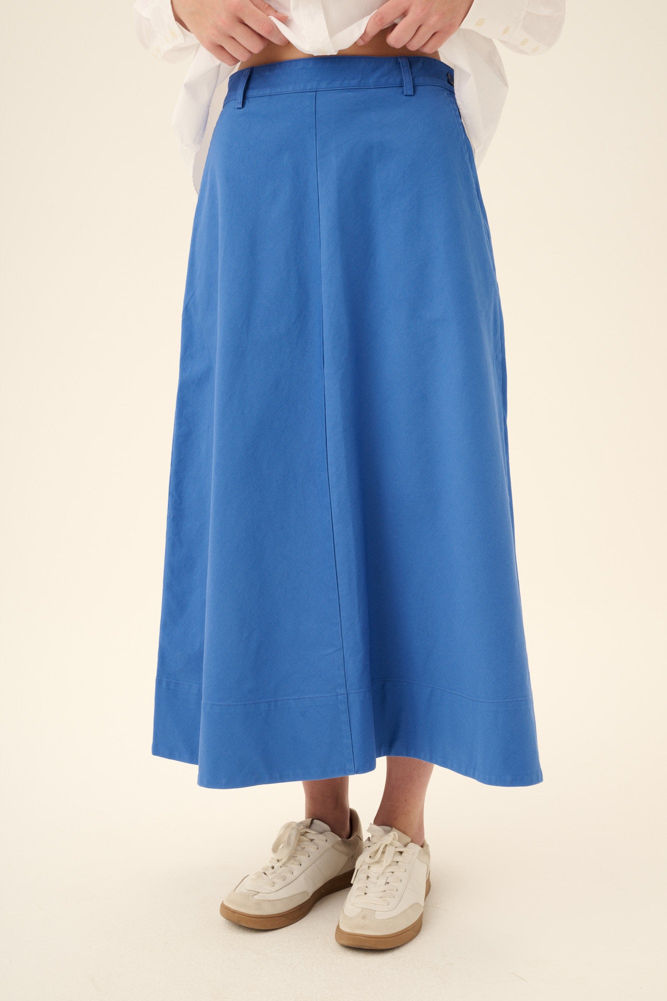 Rue de Tokyo PRYMA TWILL Skirts STRONG BLUE