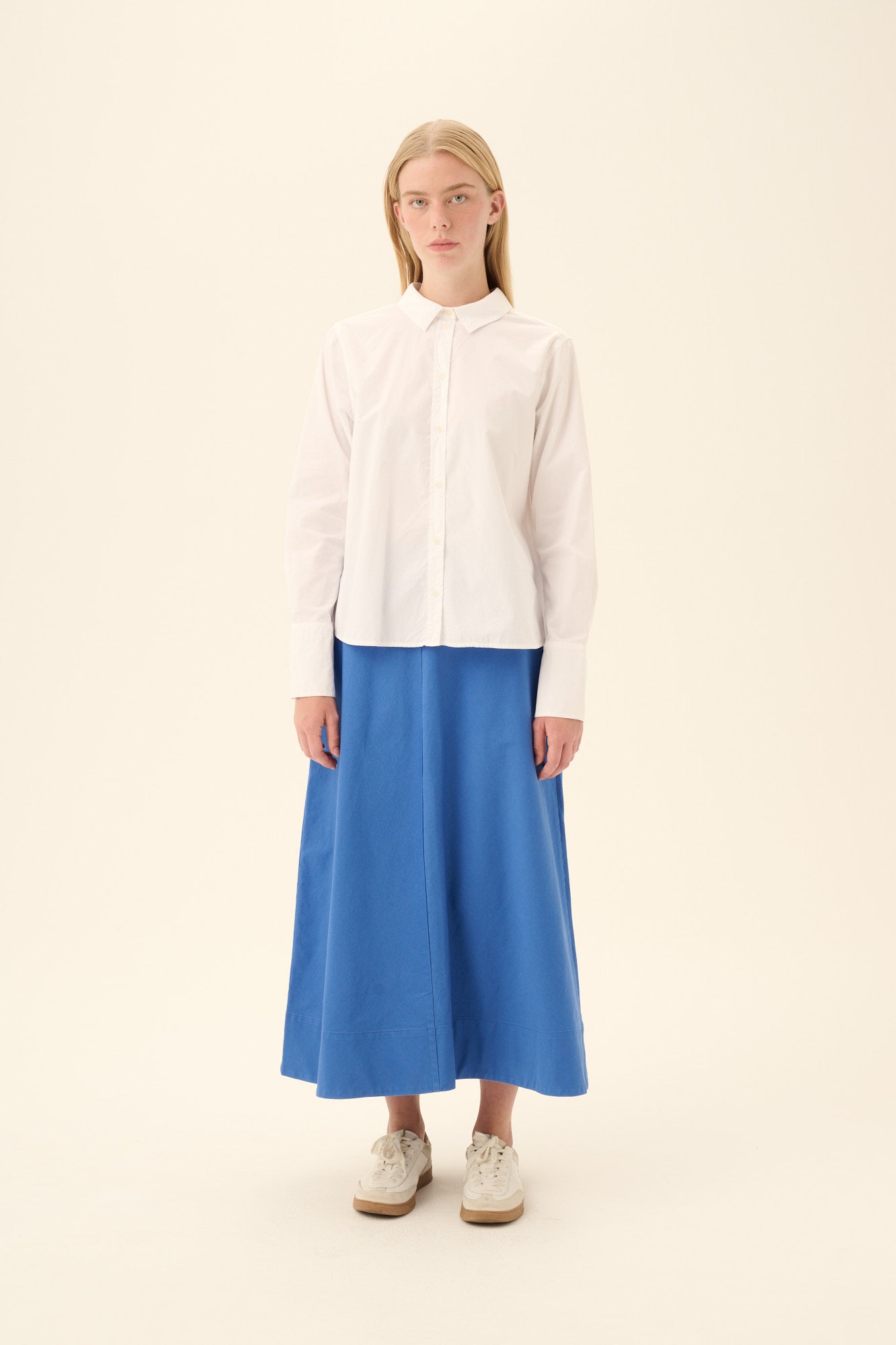Rue de Tokyo PRYMA TWILL Skirts STRONG BLUE