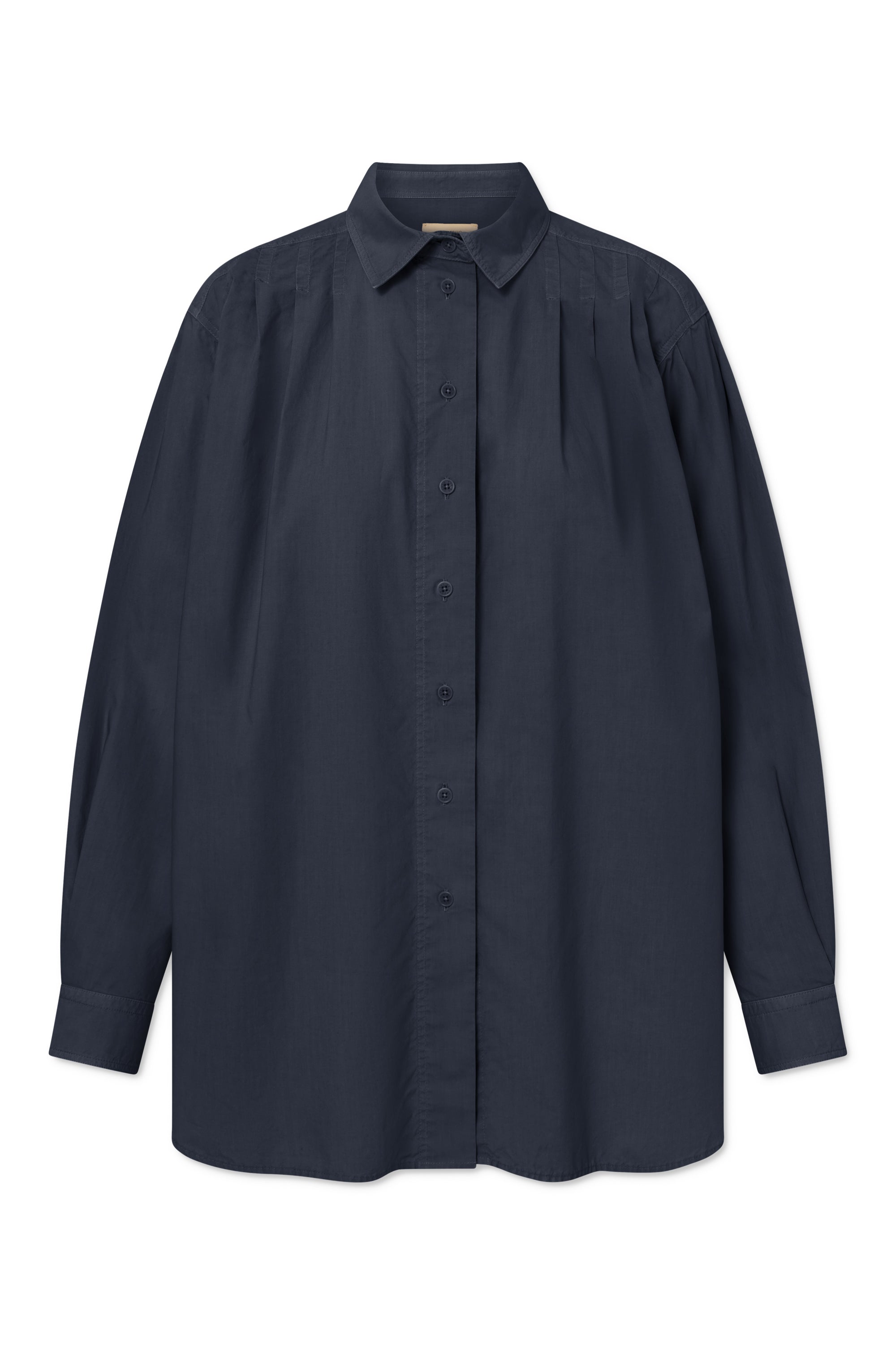 Rue de Tokyo SAEKE GMTD POPLIN Shirts DARK NAVY