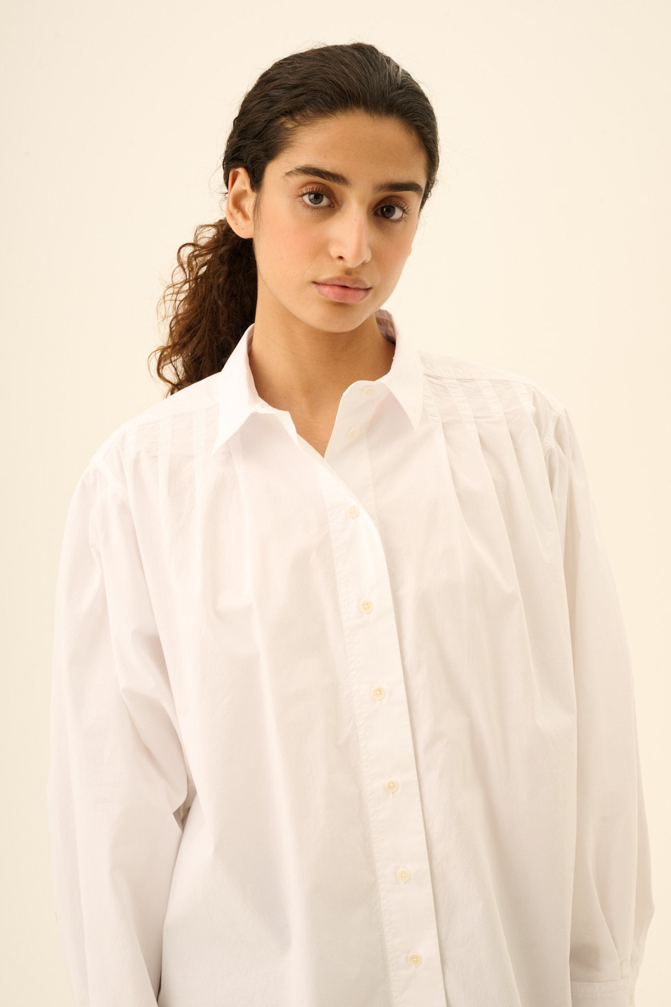 Rue de Tokyo SAEKE GMTD POPLIN Shirts WHITE