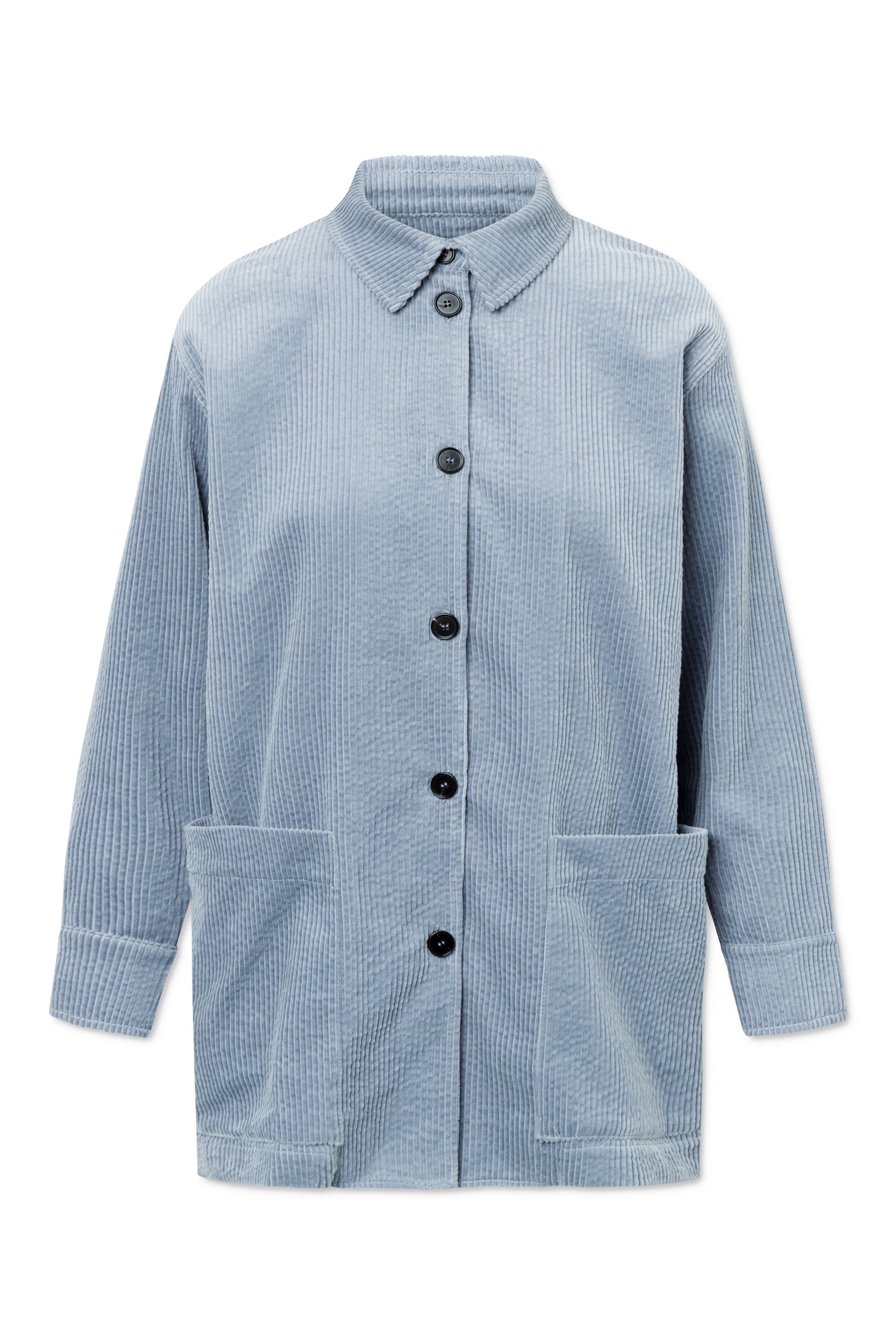 Rue de Tokyo SAIME HEAVY CORDUROY SHIRTS PALE BLUE