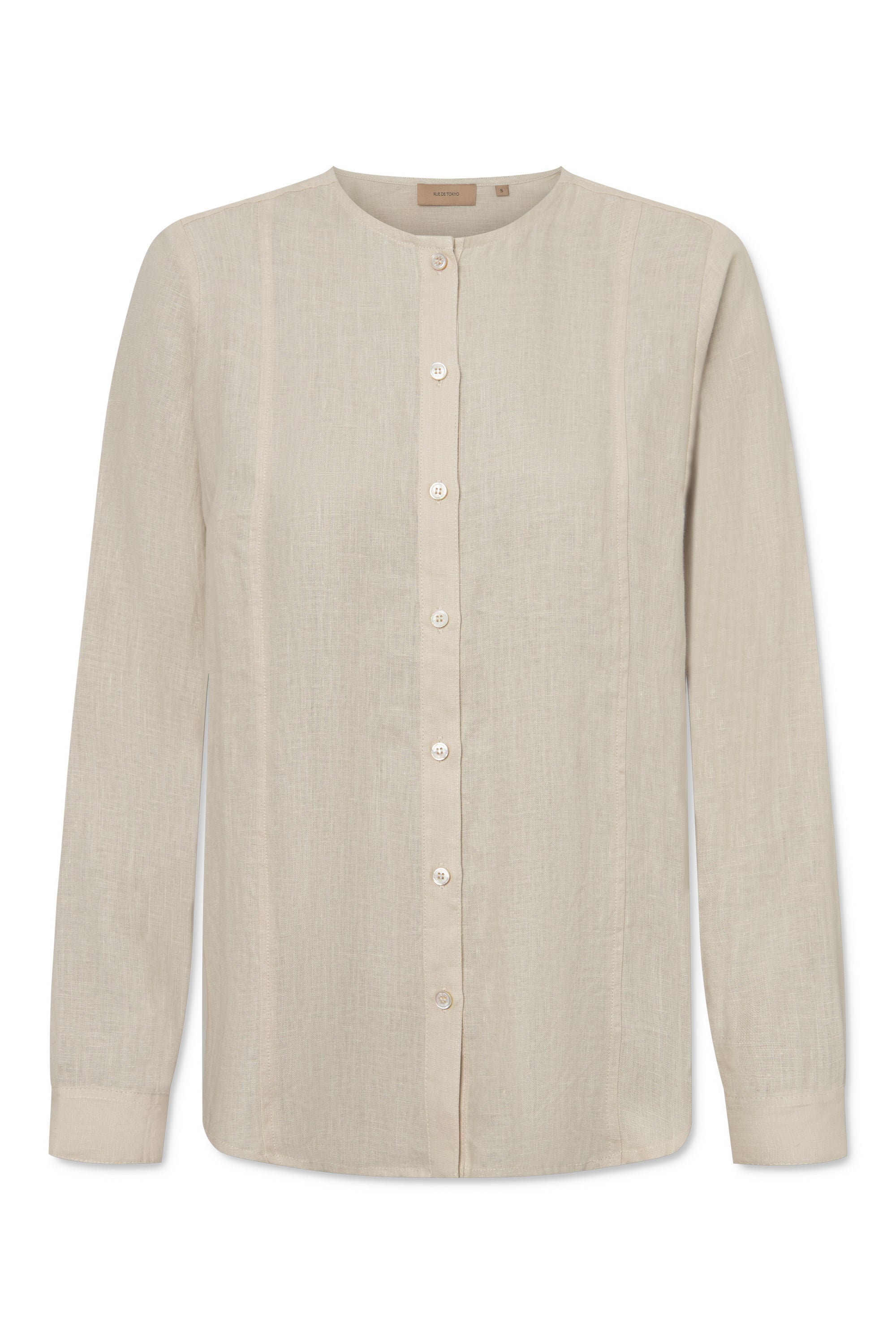 Rue de Tokyo SARAI LIGHT LINEN SHIRTS SAND