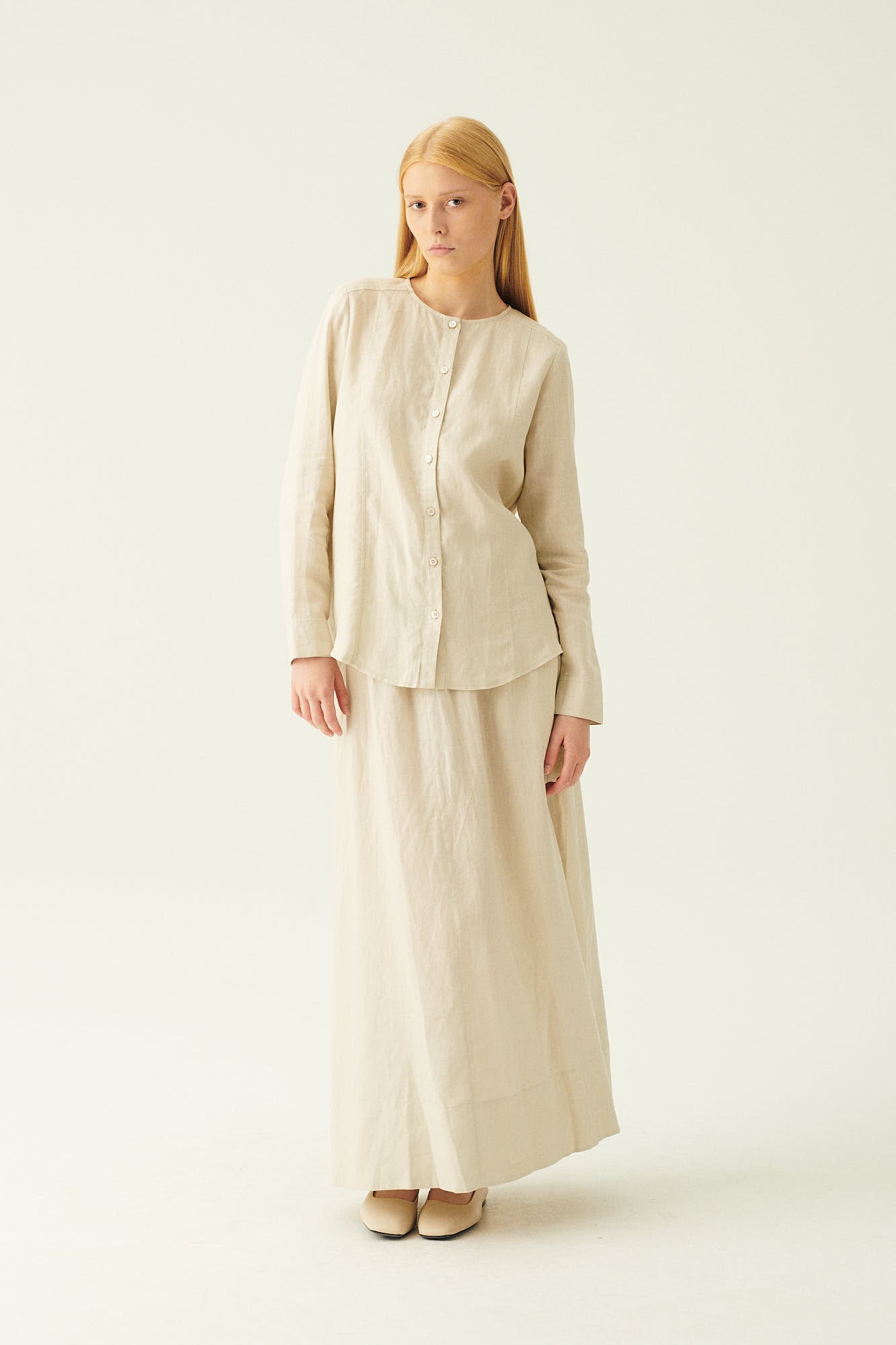 Rue de Tokyo SARAI LIGHT LINEN SHIRTS SAND
