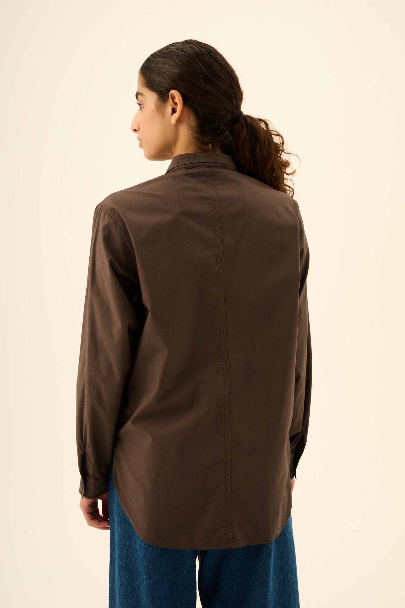 Rue de Tokyo SASI GMTD POPLIN Shirts FUDGE