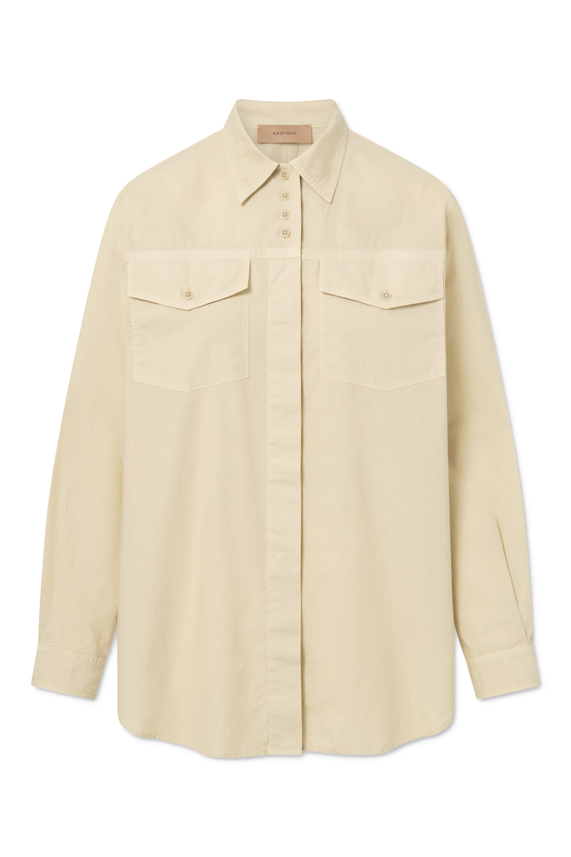 Rue de Tokyo SASI GMTD POPLIN Shirts SEA HAZE