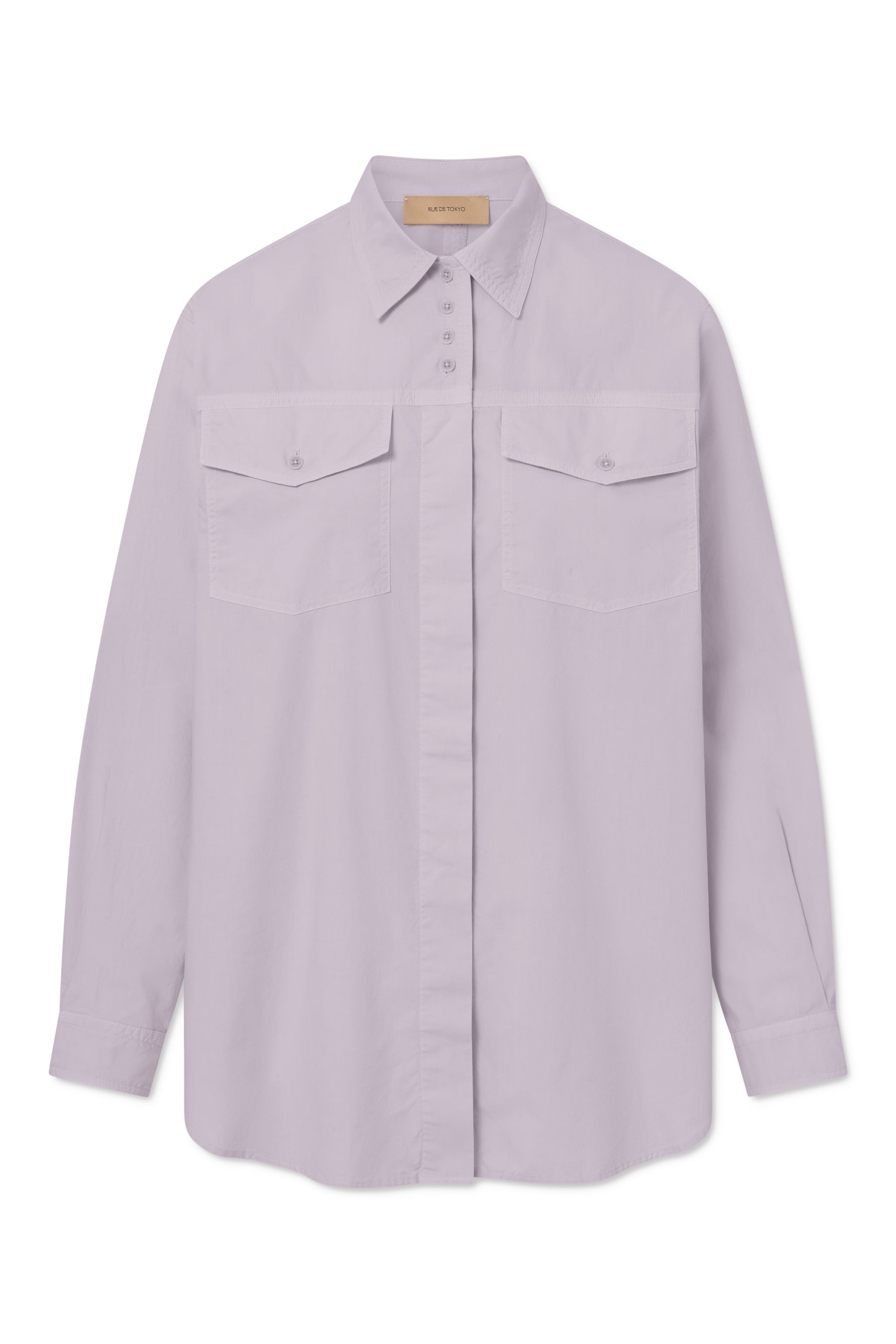 Rue de Tokyo SASI GMTD POPLIN Shirts VIOLET ICE