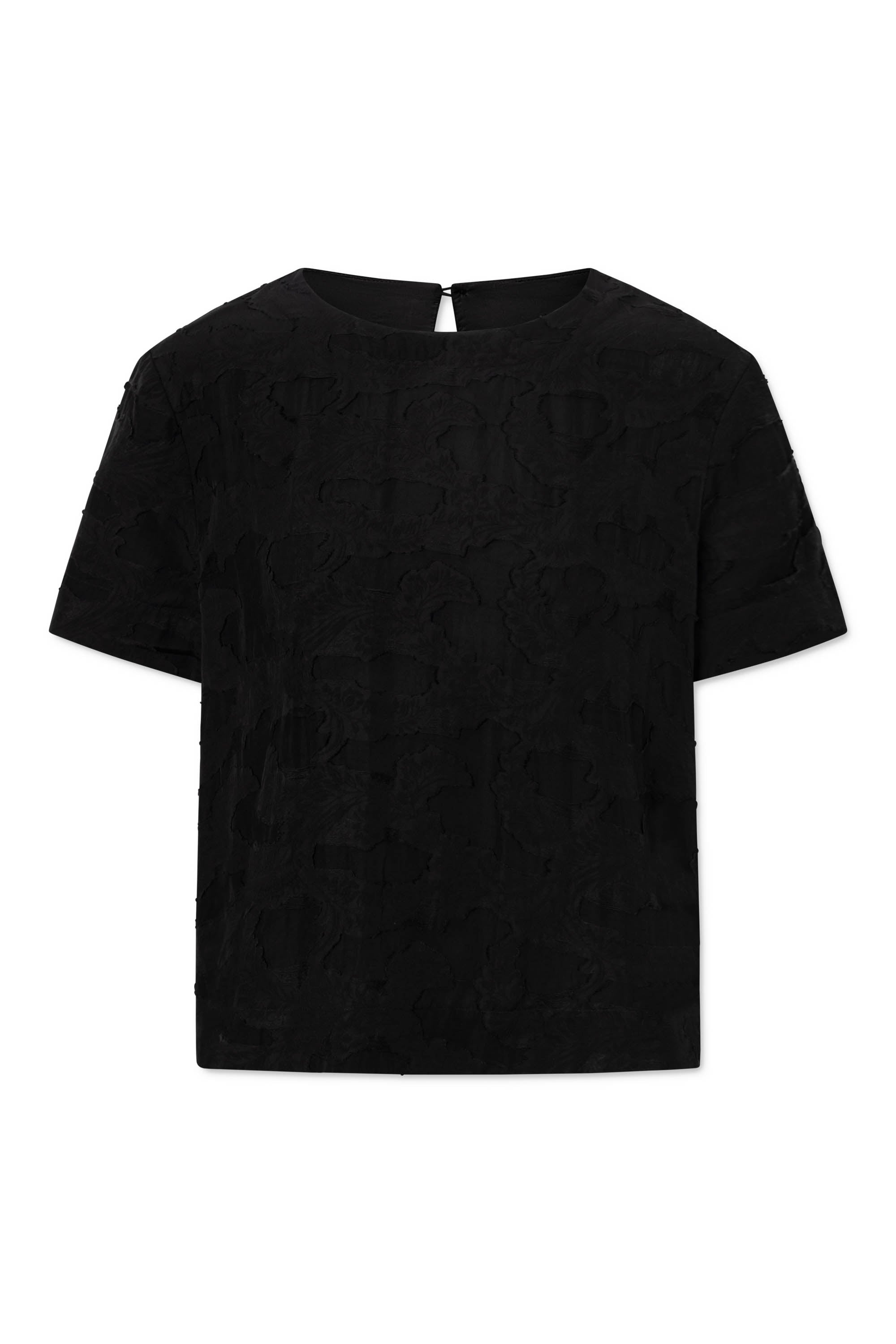 Rue de Tokyo SELIN VISCOSE LINEN Blouses BLACK