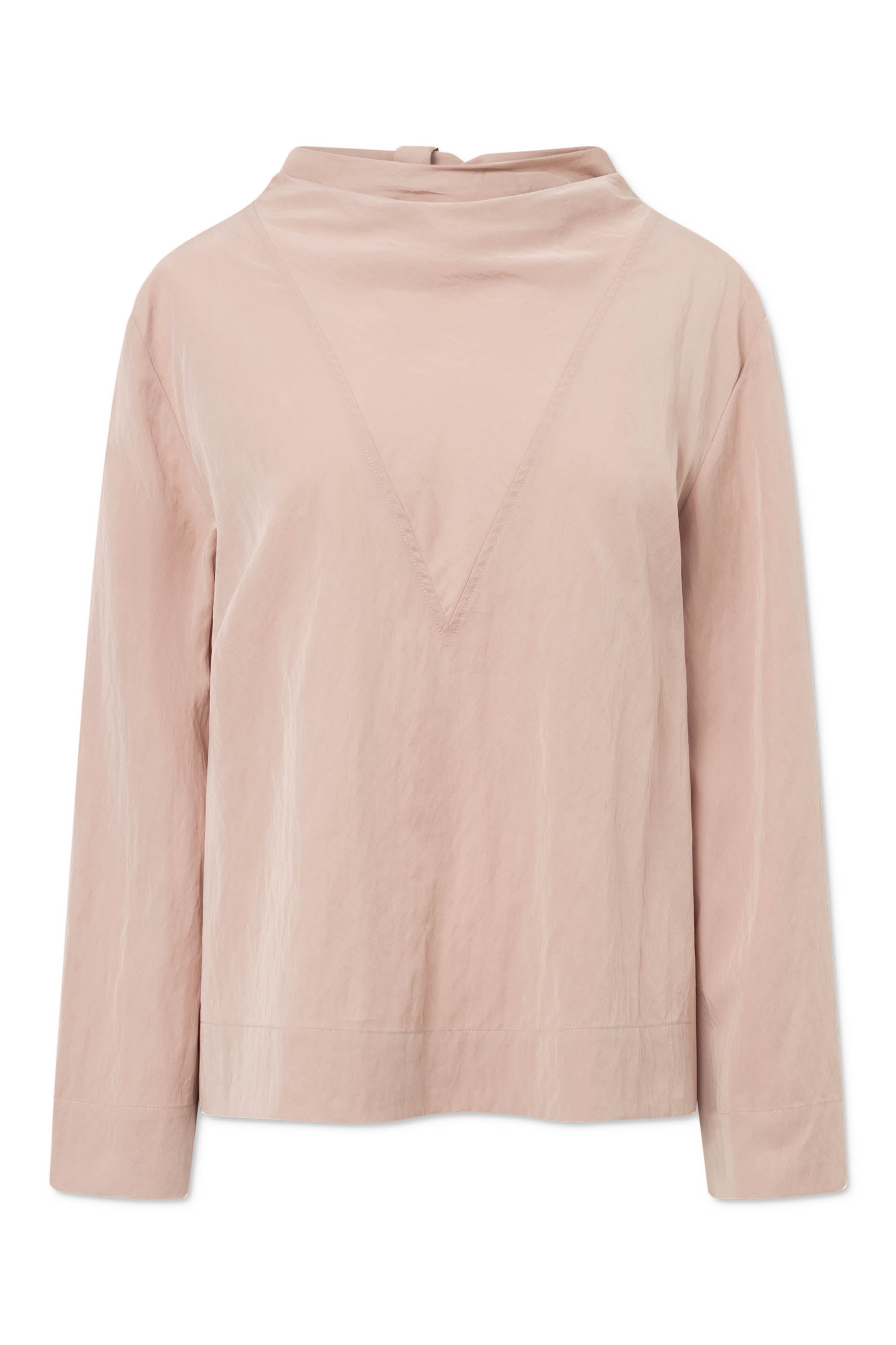 Rue de Tokyo SEMIRA CRINKLED TENCEL Blouses ROSE