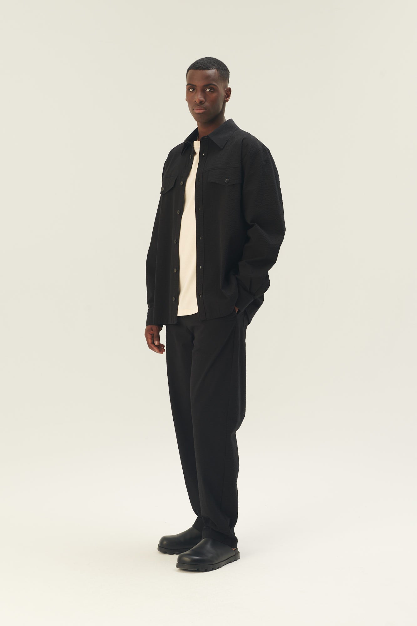 Rue de Tokyo SEVERAS HEAVY SEERSUCKER SHIRTS