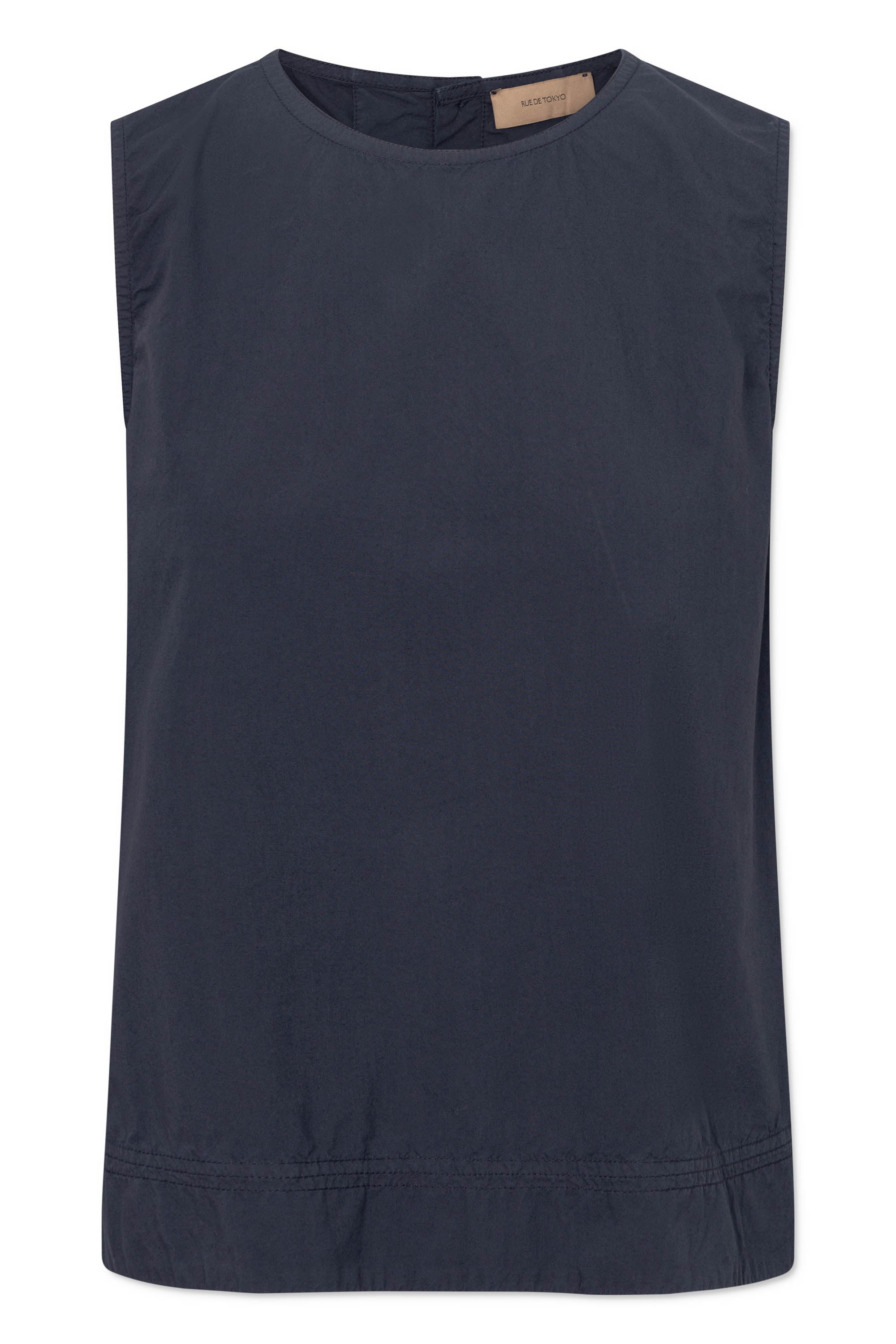 Rue de Tokyo SHARREN GMTD POPLIN Blouses DARK NAVY