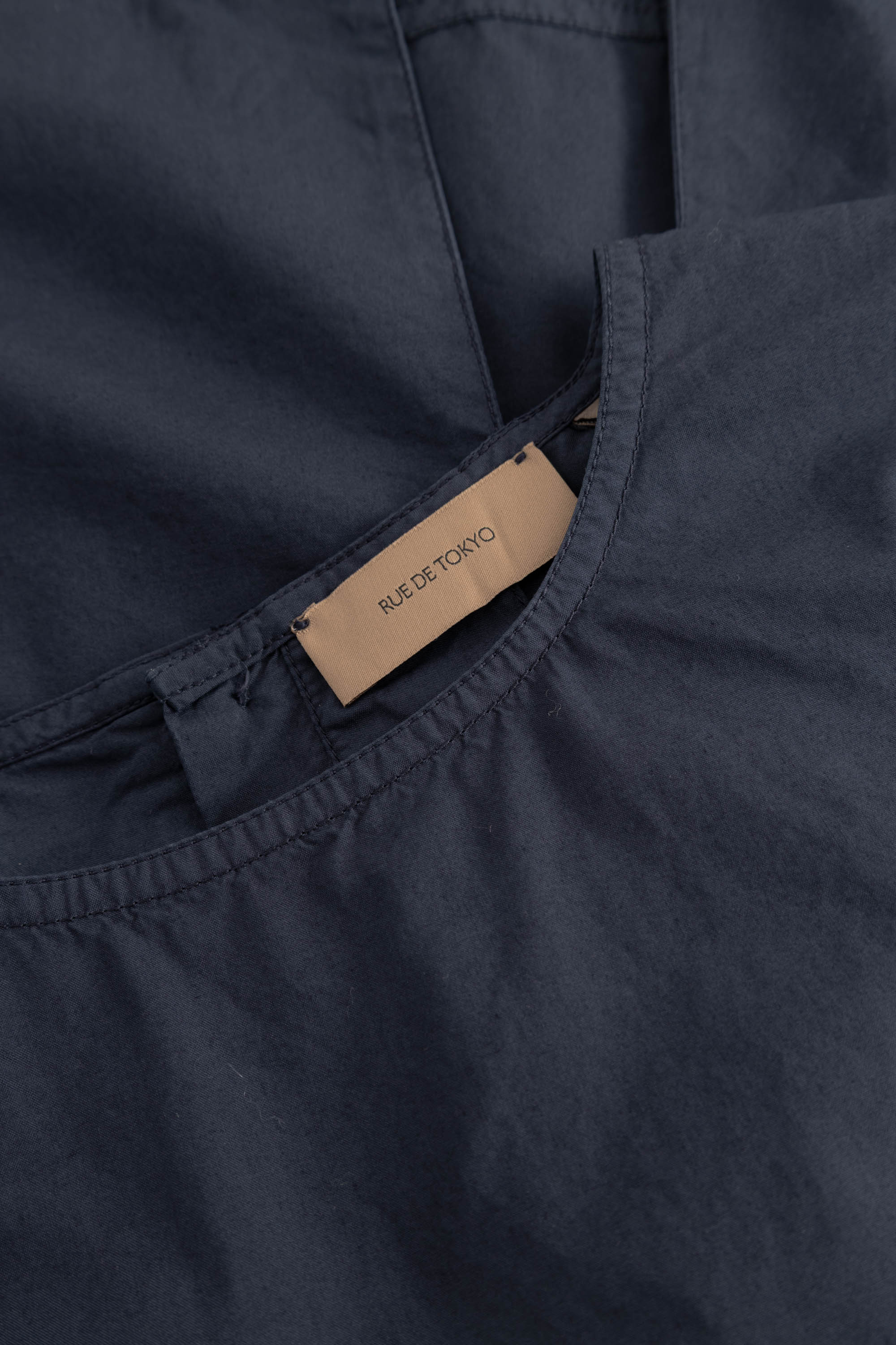 Rue de Tokyo SHARREN GMTD POPLIN Blouses DARK NAVY