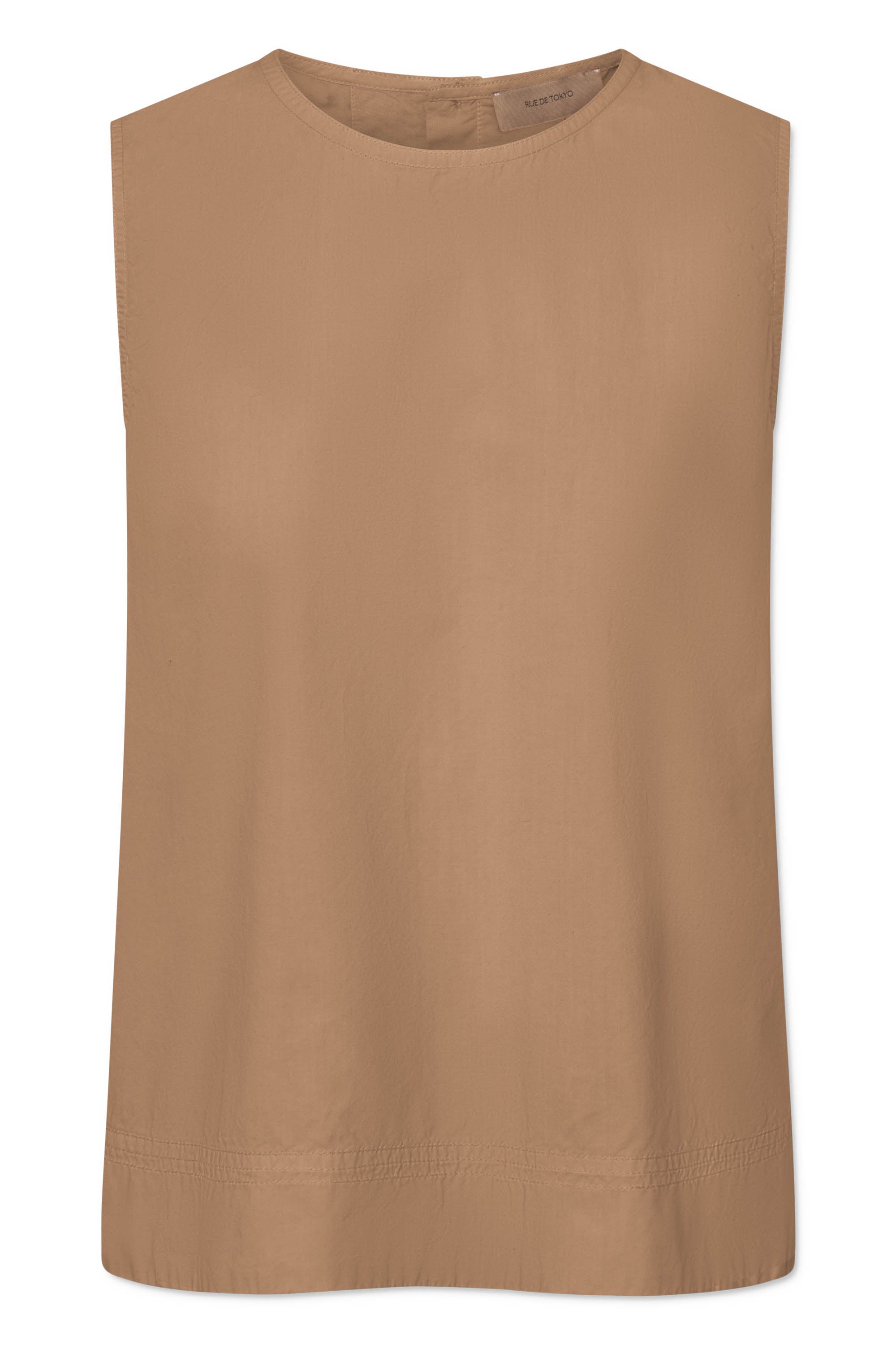 Rue de Tokyo SHARREN GMTD POPLIN Blouses MOCHA